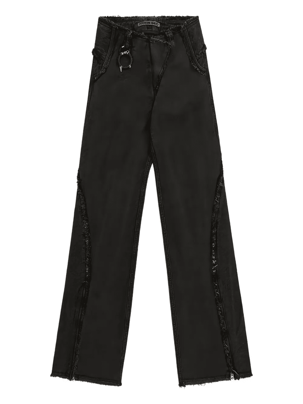 frayed-detailing jeans - Image 1