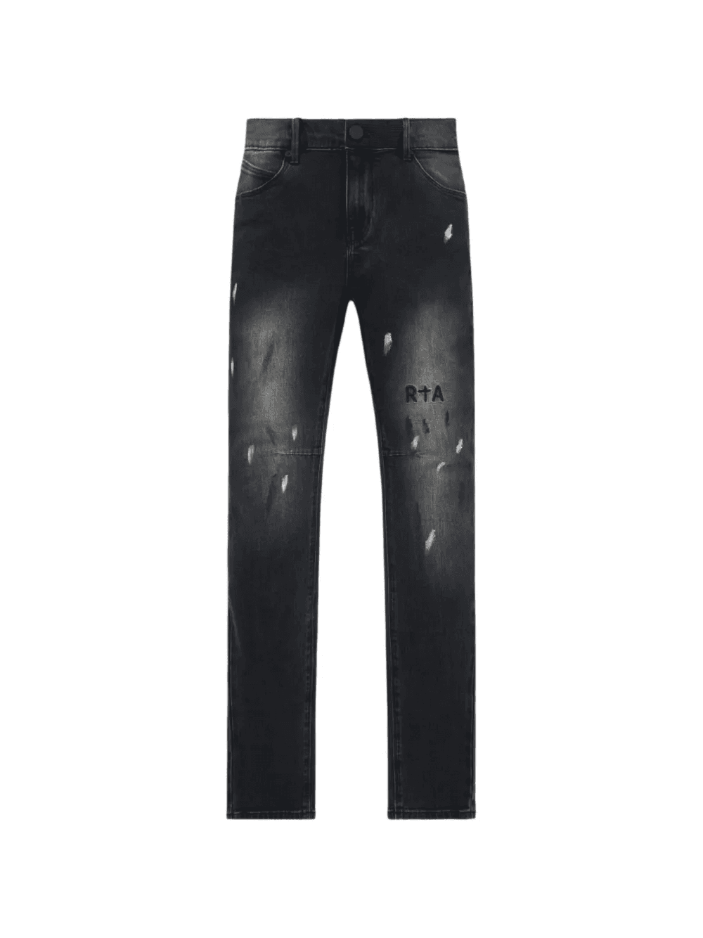 Bryant paint-splatter logo jeans - Image 1
