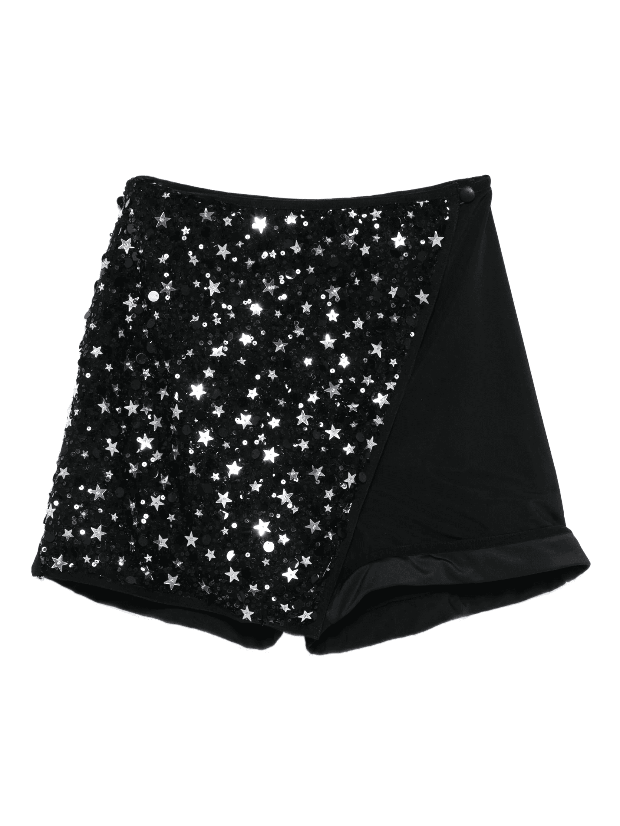 sequin-embellished shorts - Image 1