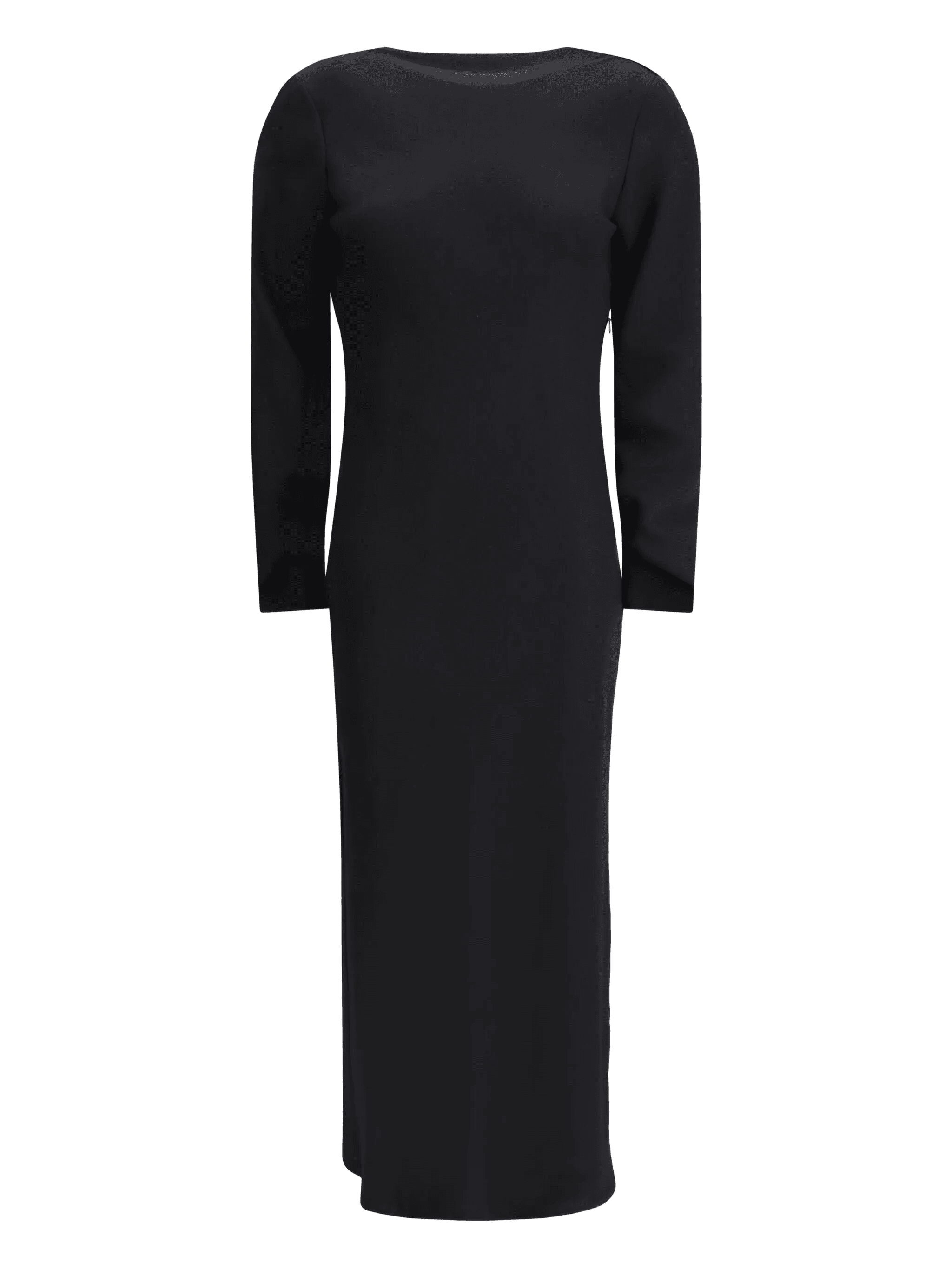 long-sleeve midi dress - Image 1