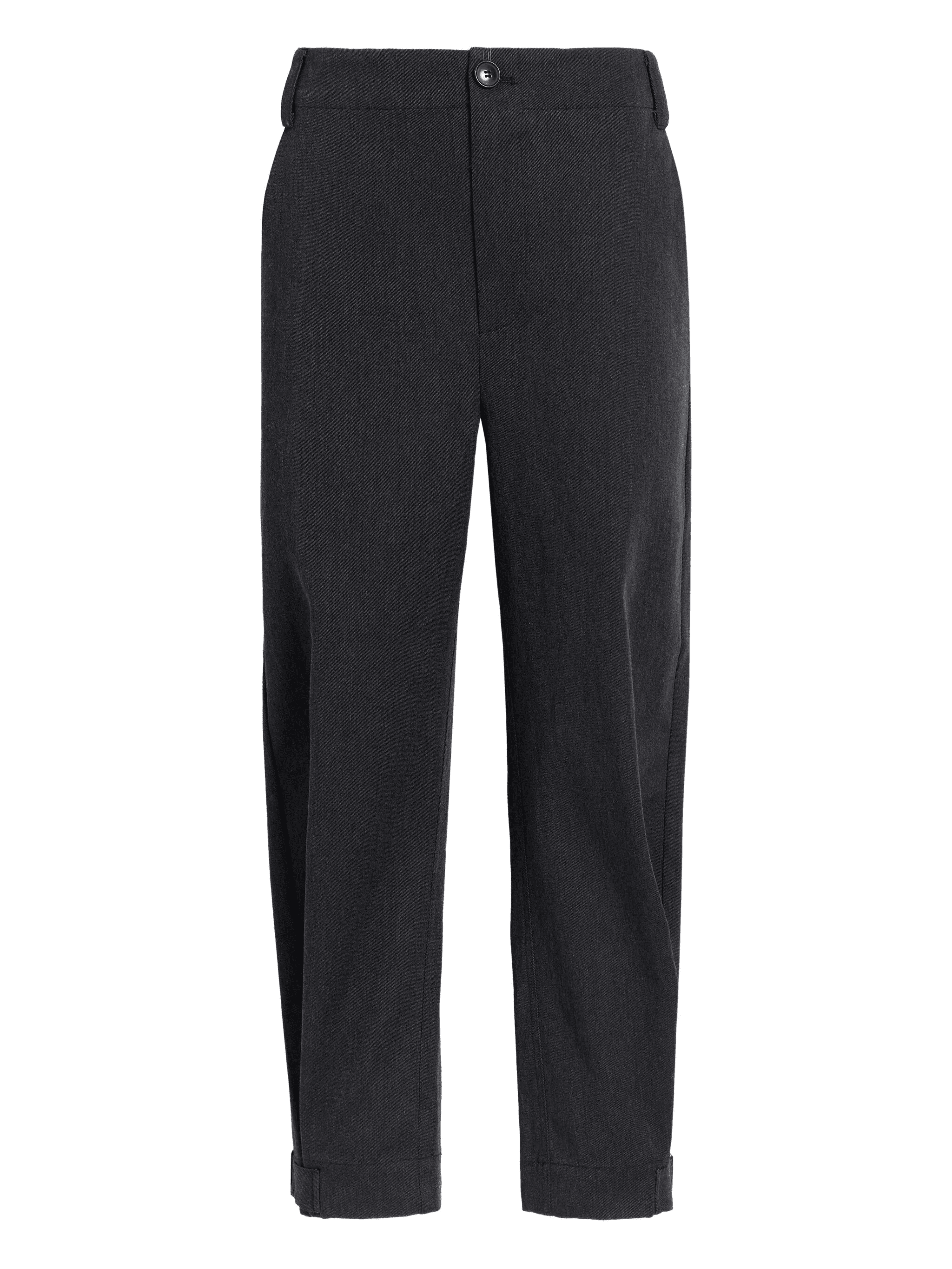 Kay button-fastening cuffed trousers - Image 1