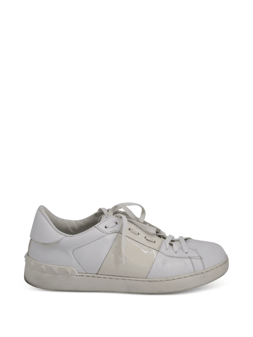 leather sneakers - Image 1