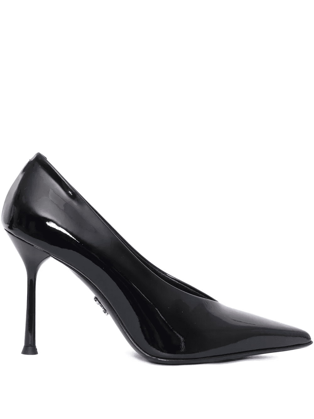 100mm Moderna56 leather pumps - Image 1