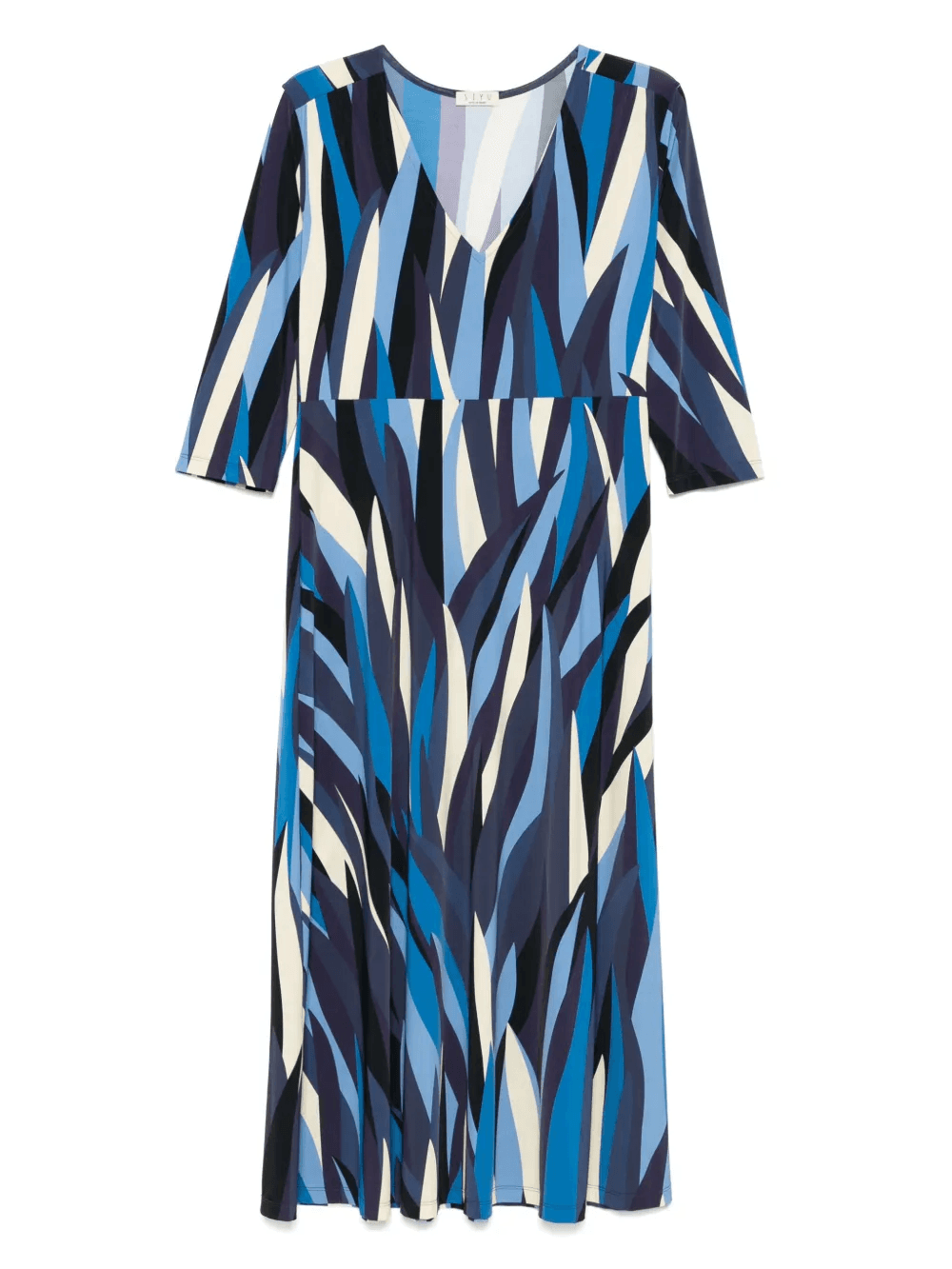 printed midi dress - Image 1