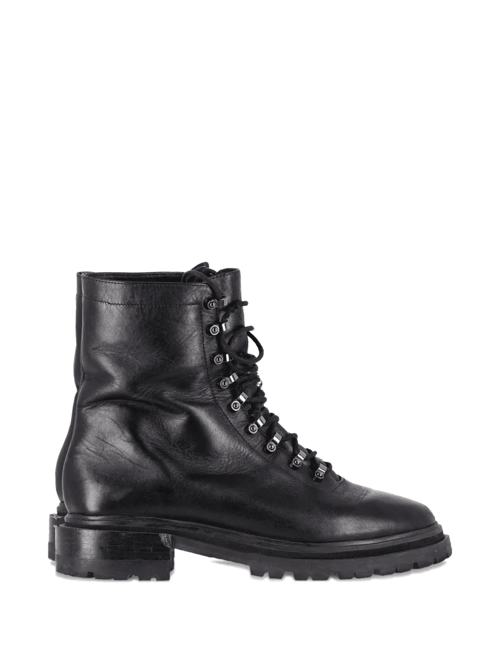 lace-up combat boots - Image 1