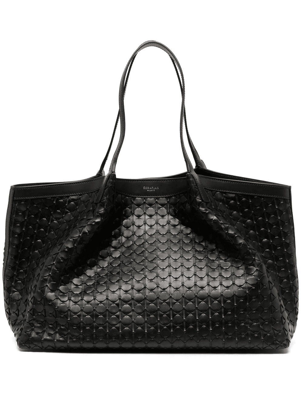 textured shoulder bag - Image 1