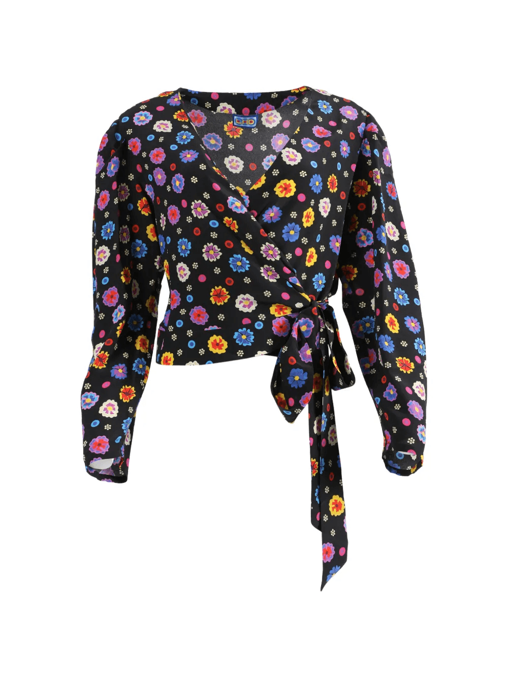 Odalys floral wrap blouse - Image 1