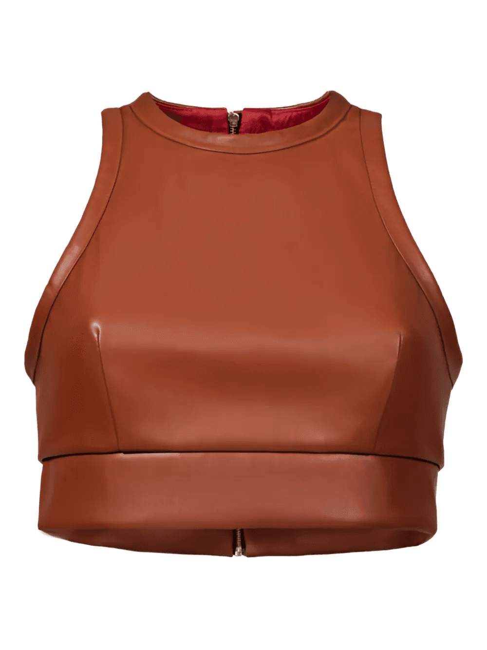 faux-leather top - Image 1