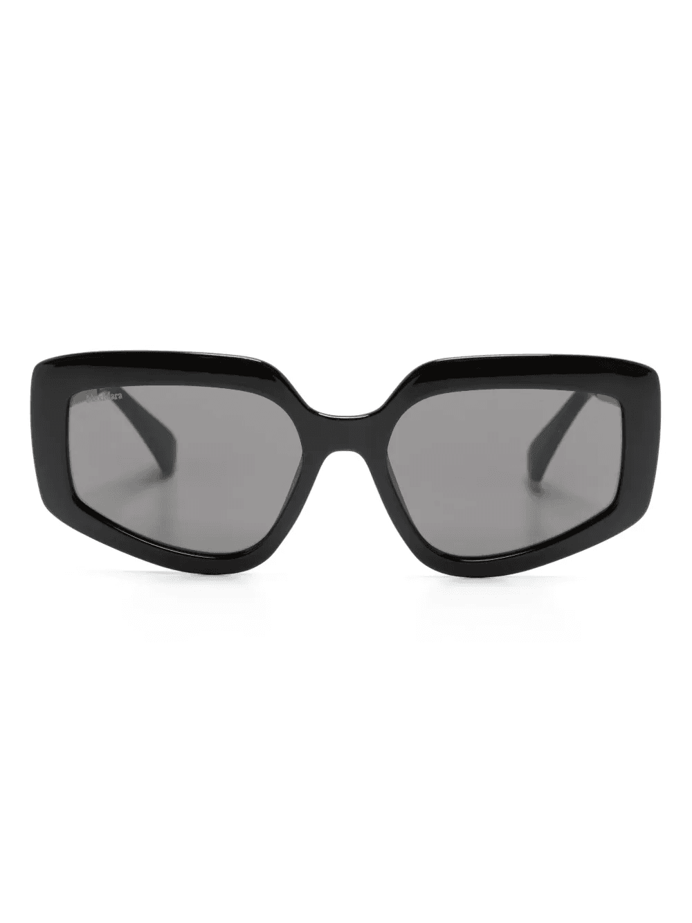 engraved-logo square-frame sunglasses - Image 1