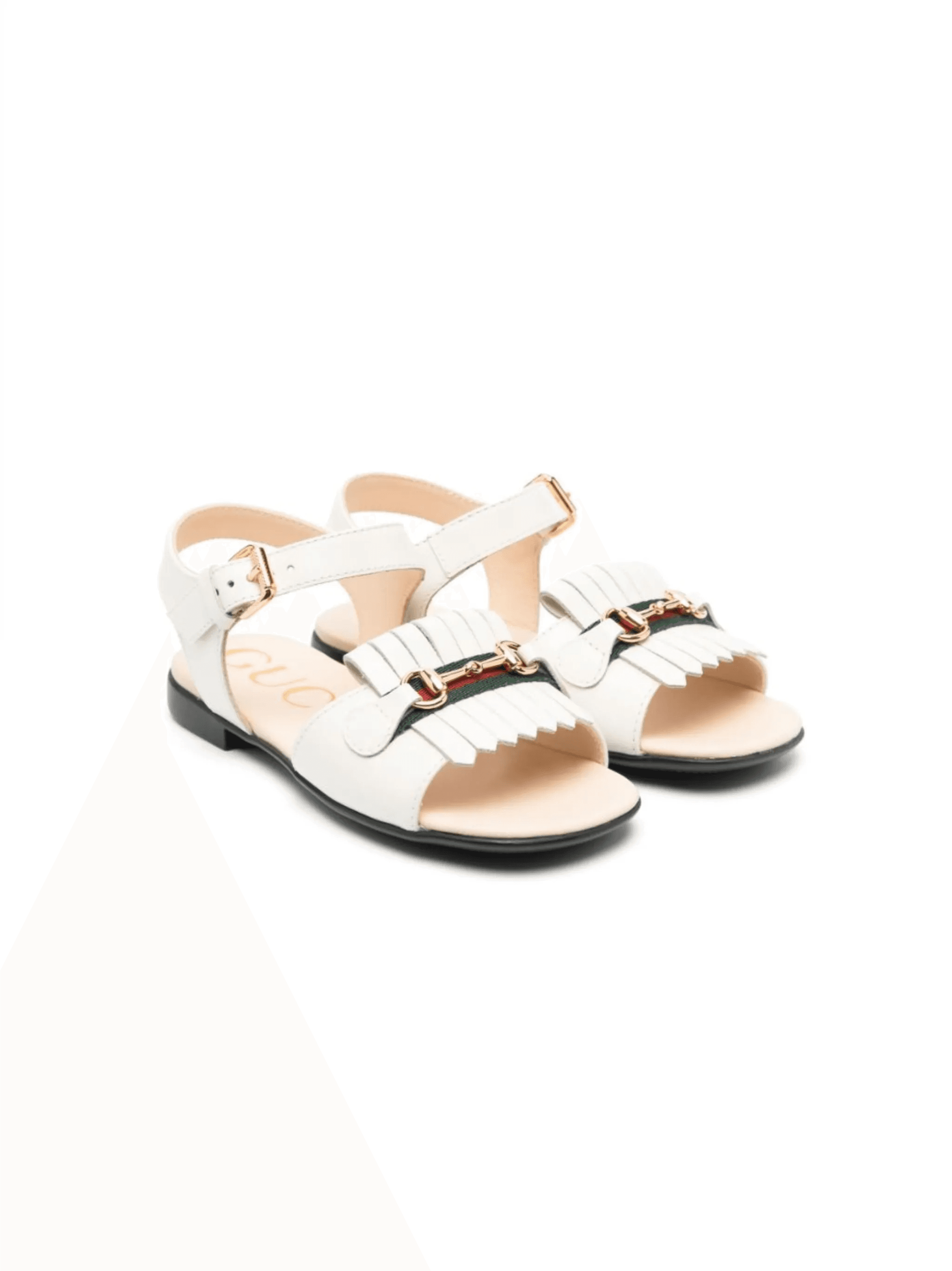 leather flat sandals - Image 1