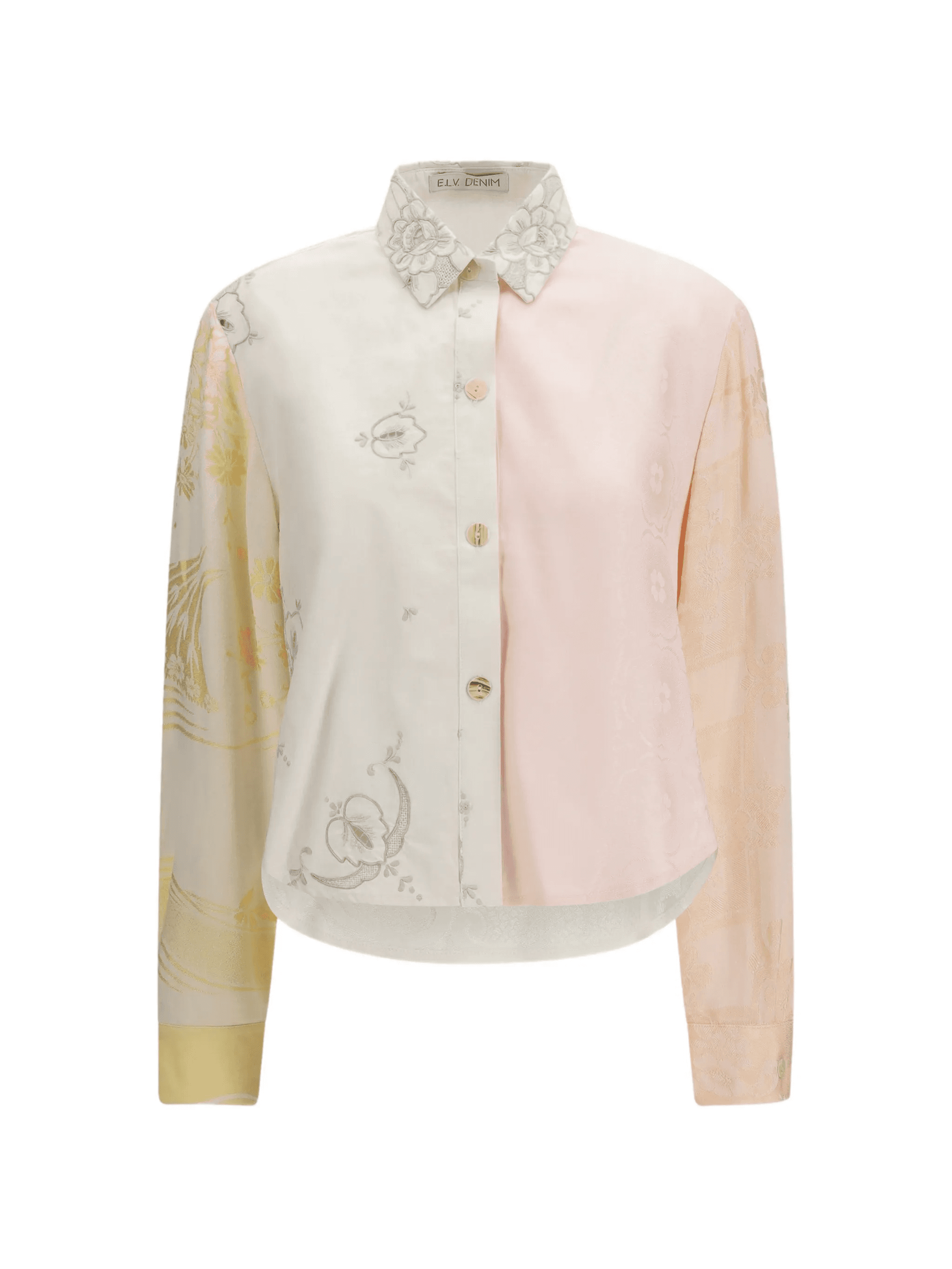Emilie floral collar shirt - Image 1