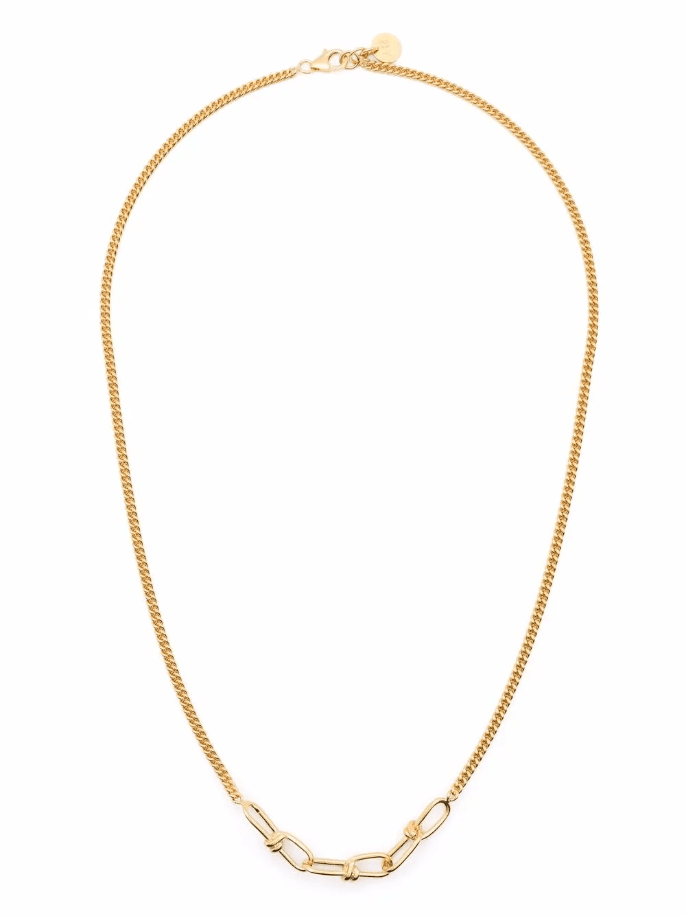 Wire boyfriend chain necklace - Image 1