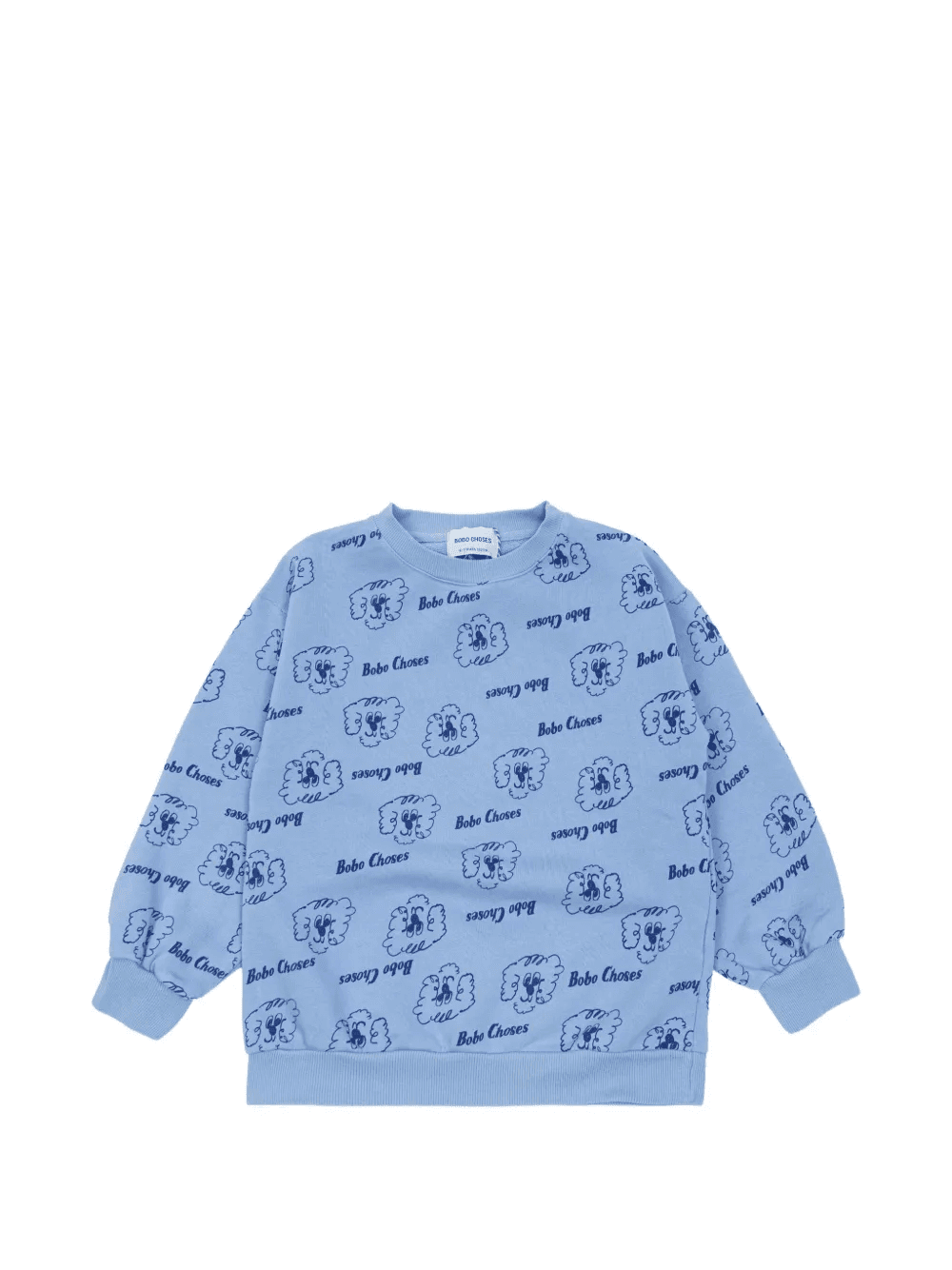 printed-detail sweatshirt - Image 1