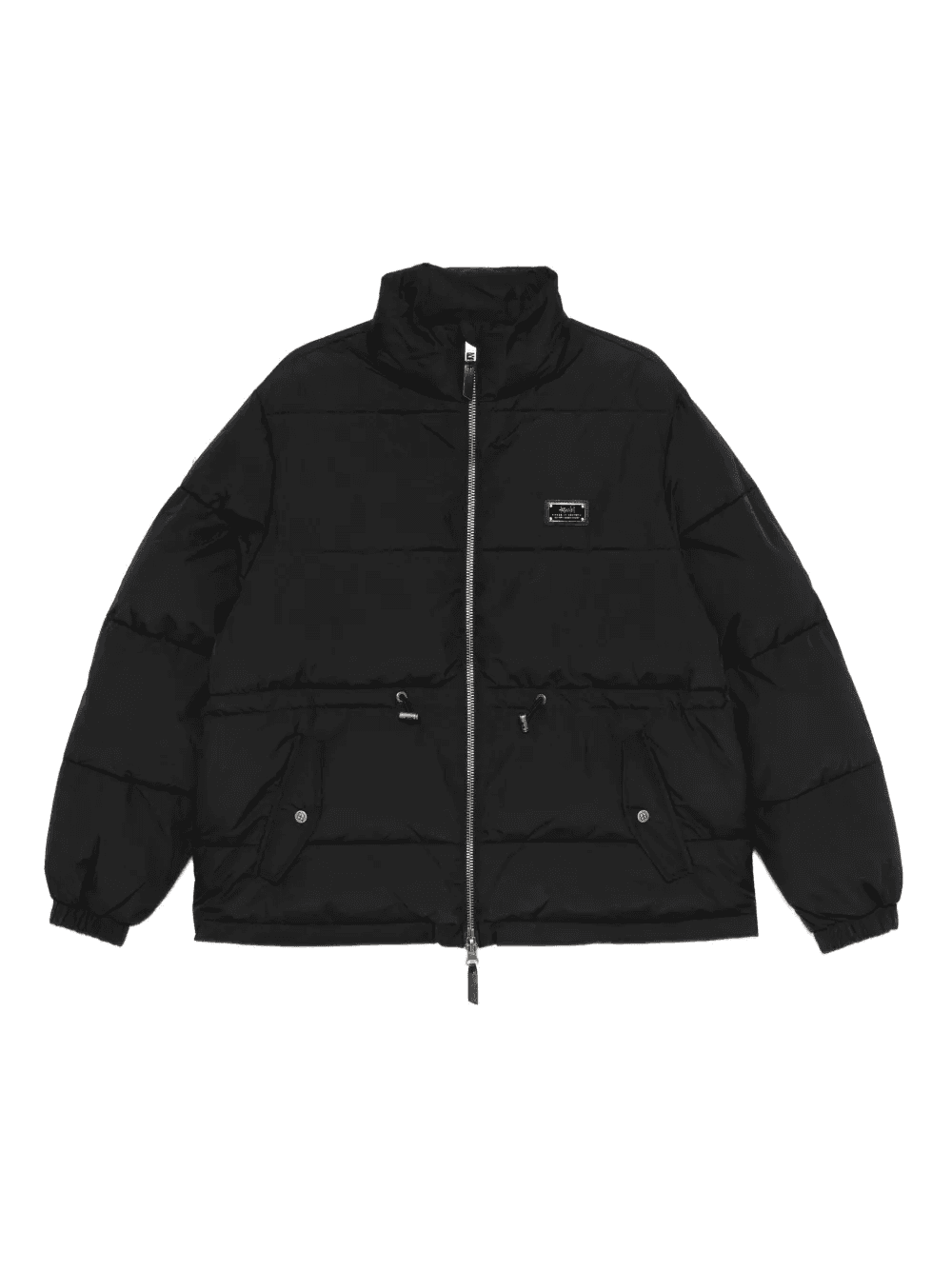 cinched puffer jacket - Image 1