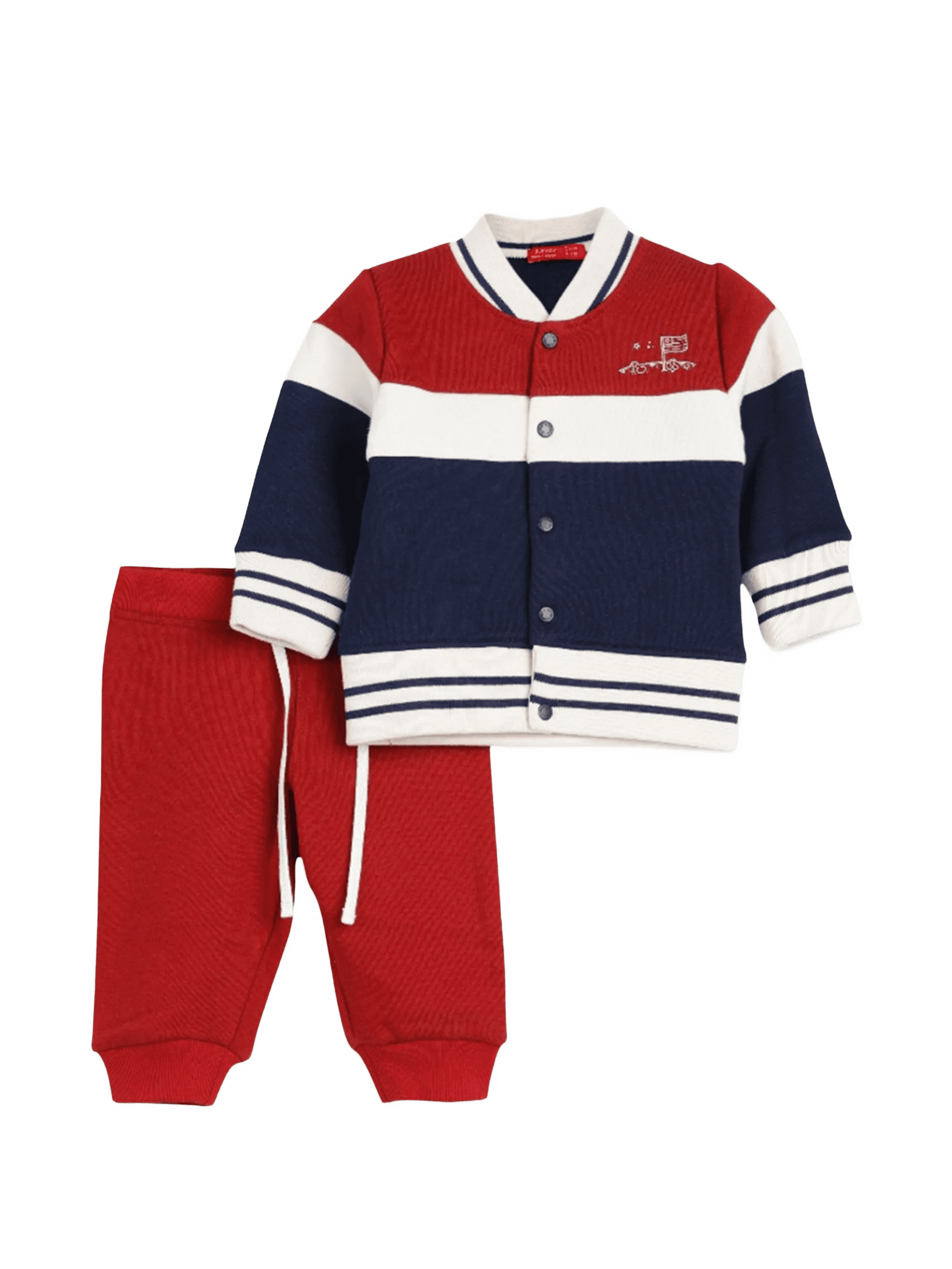 ribbed trousers set - Image 1