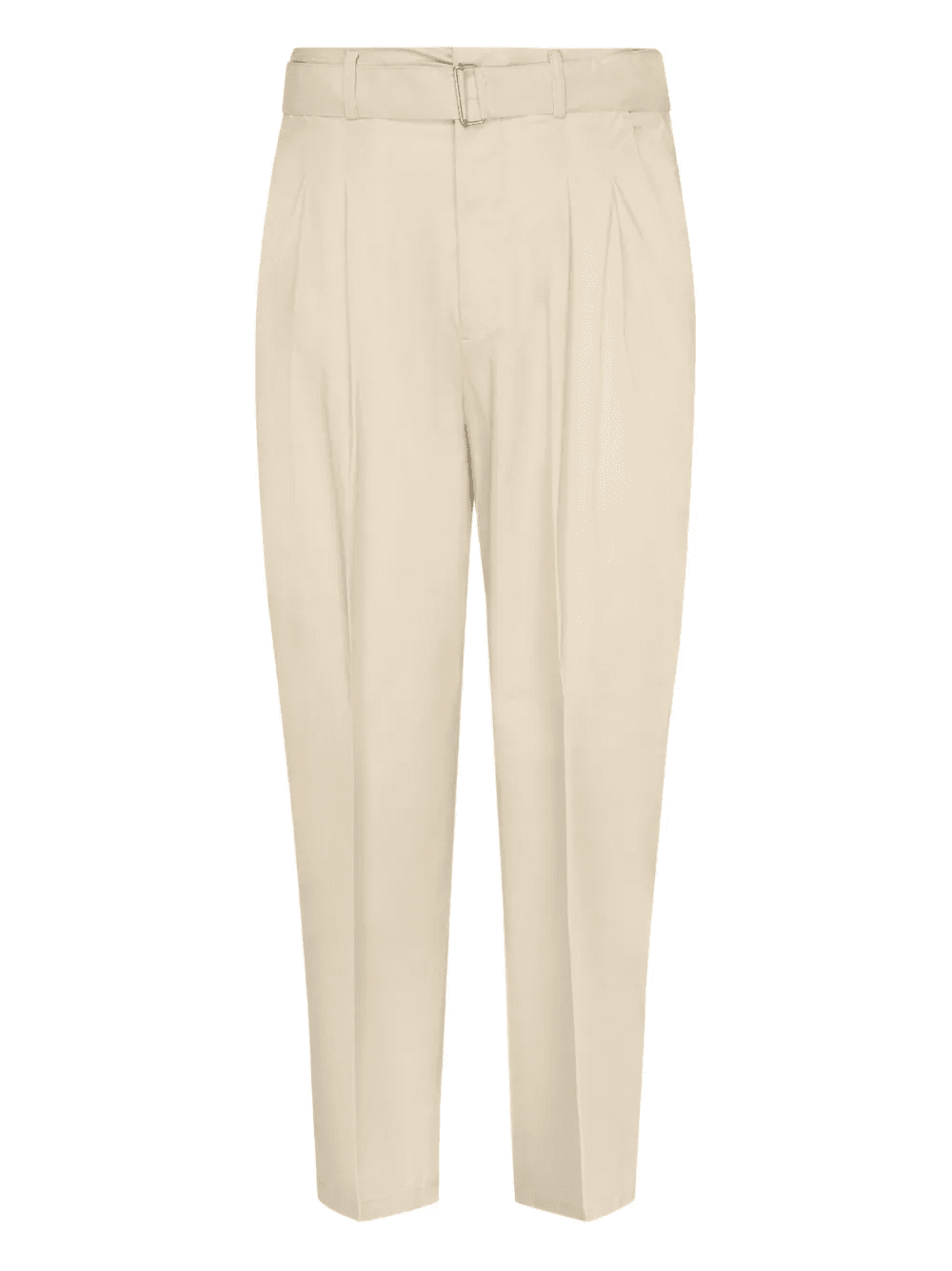 pleated belted trousers - Image 1