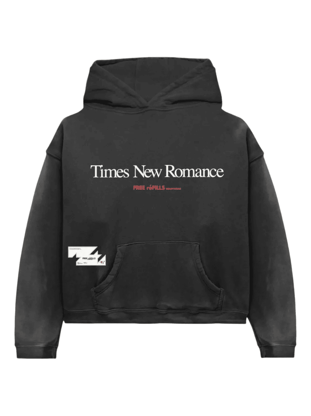 Romance print hoodie - Image 1