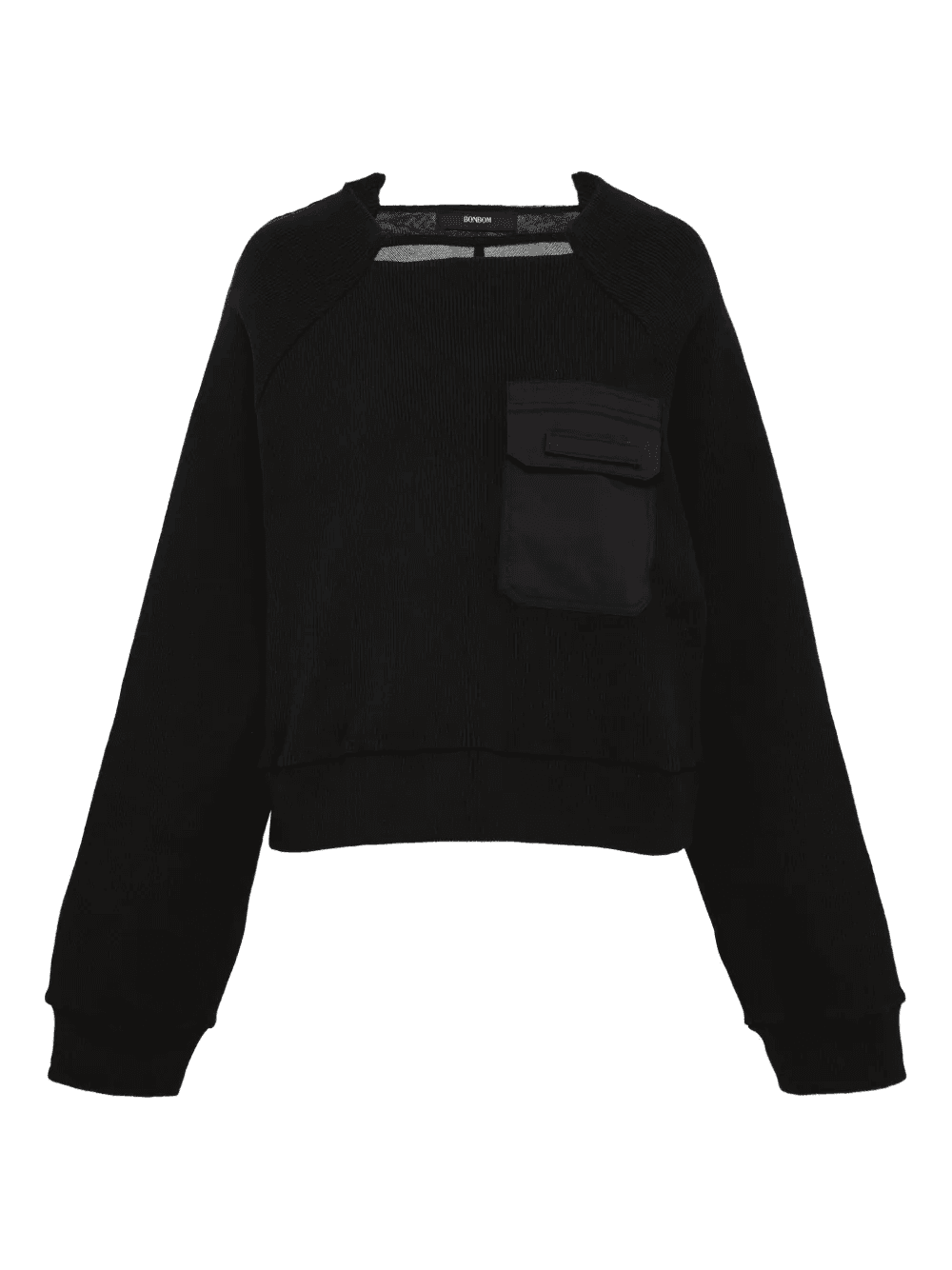 panelled sweatshirt - Image 1