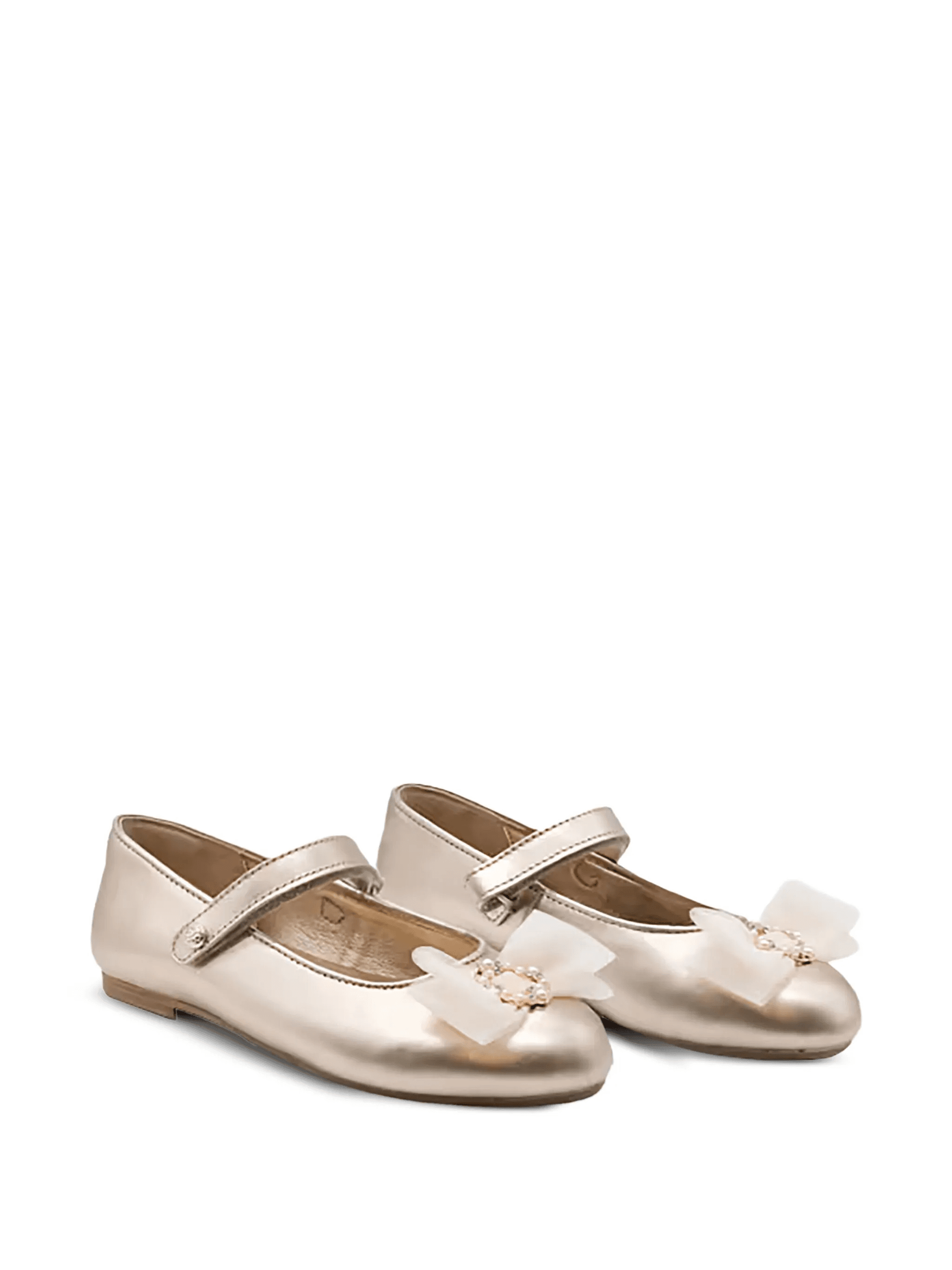 tulle-bow ballet flats - Image 1