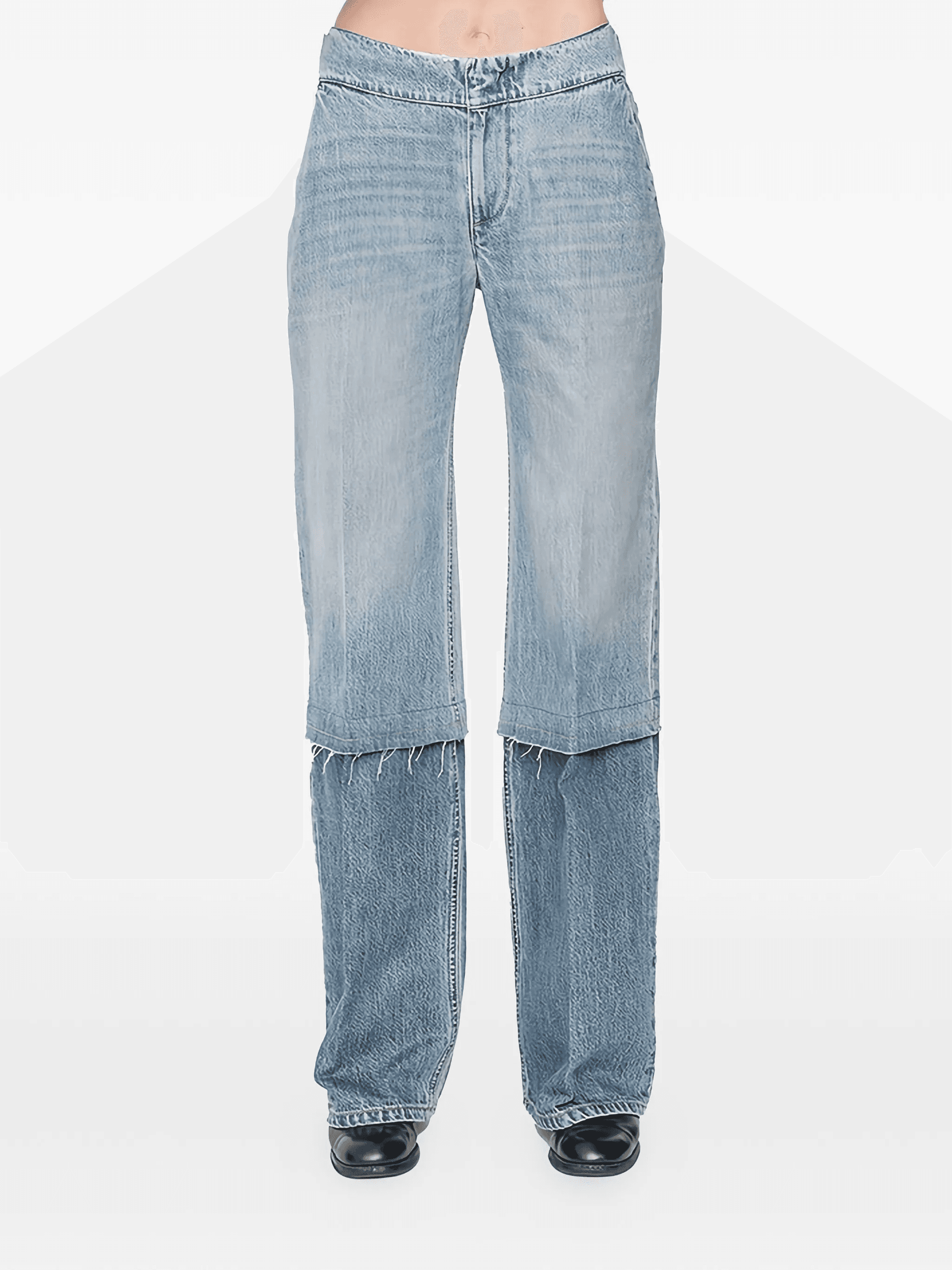 Passi frayed trousers - Image 1