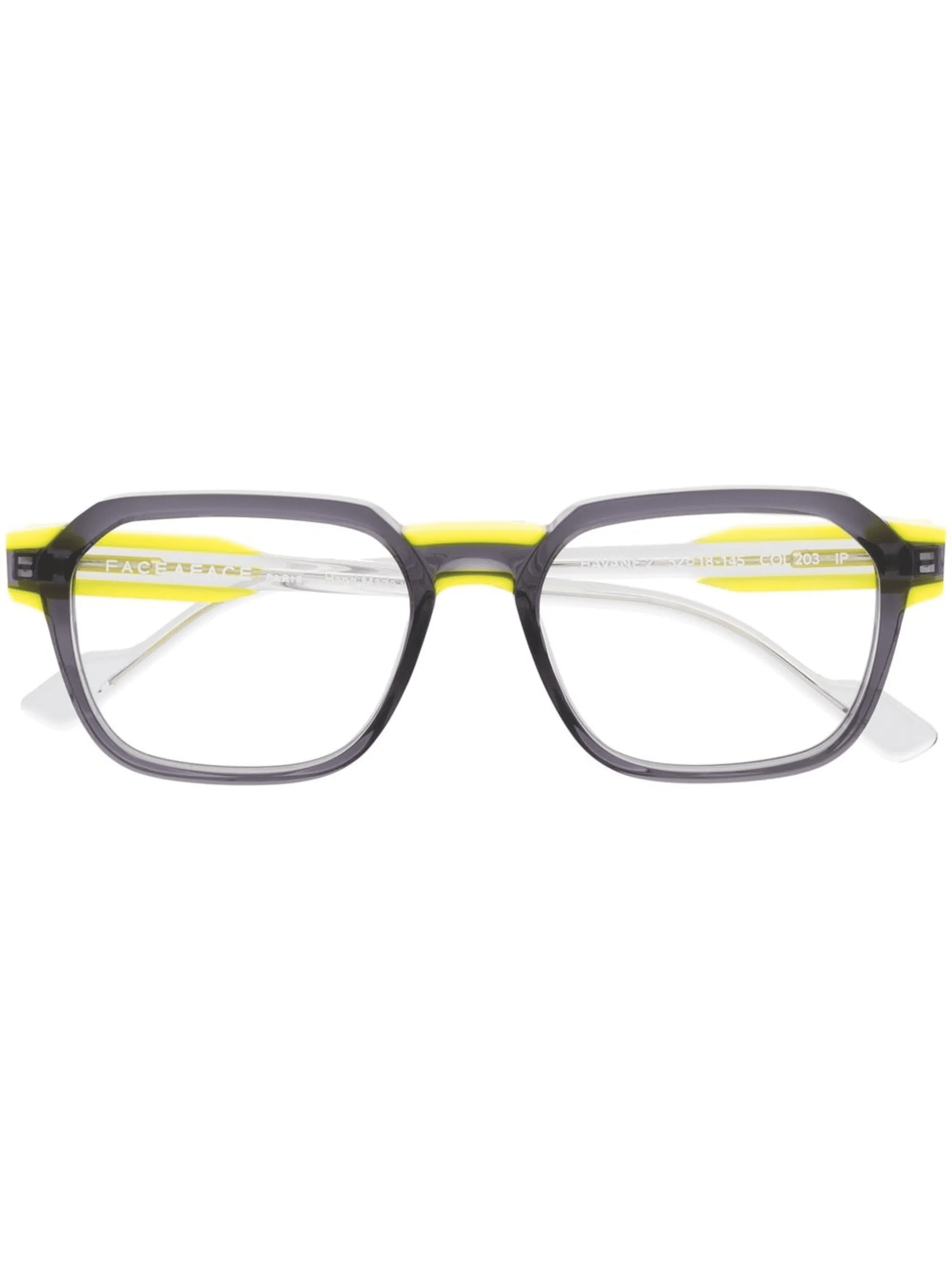 colour-block glasses - Image 1