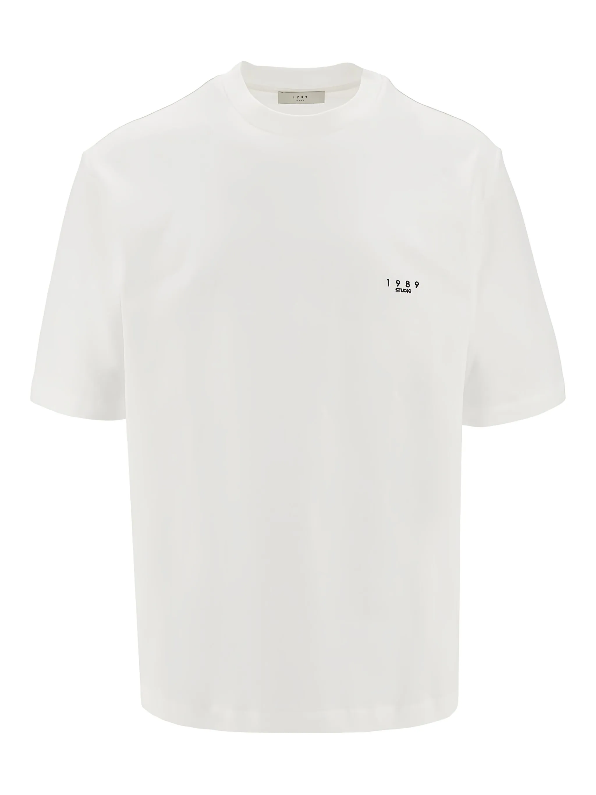 logo-embroidered T-shirt - Image 1