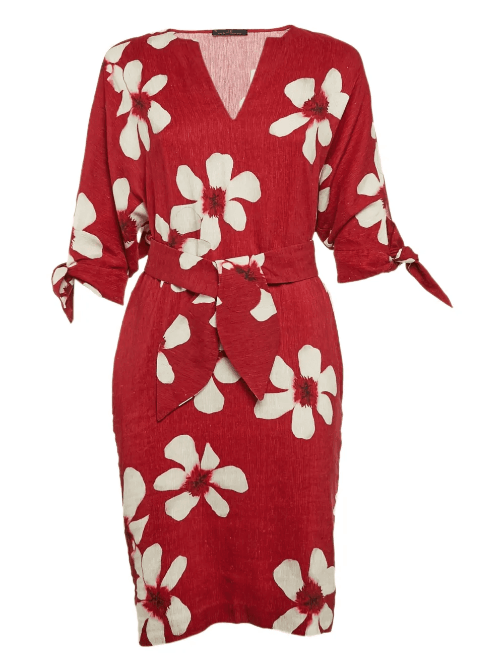Pre-owned floral-print dress - Image 1