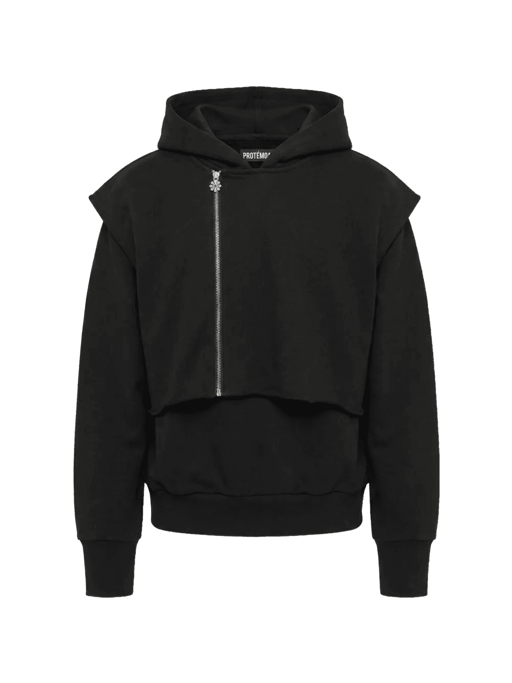 Armour zip-front hoodie - Image 1