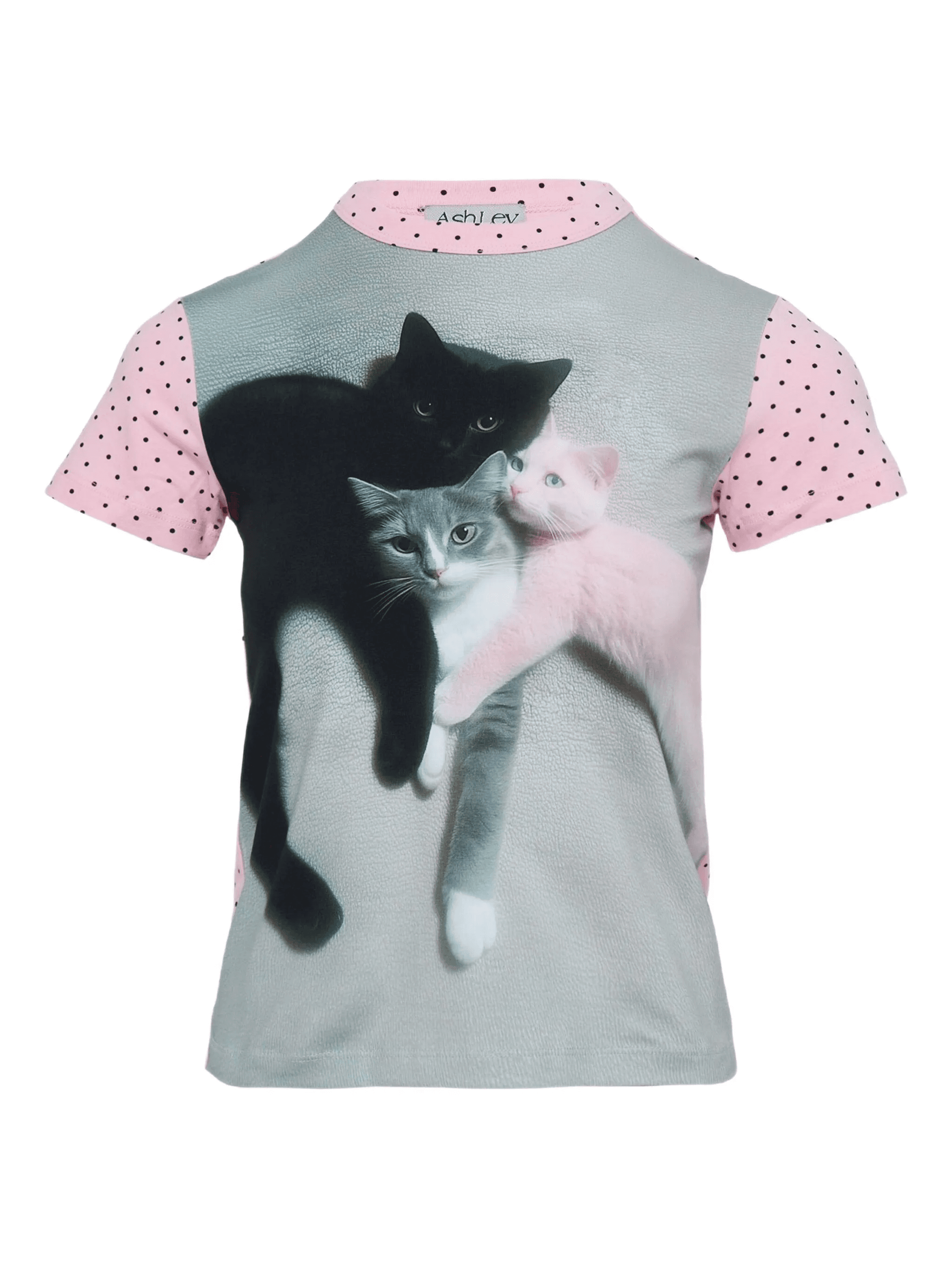 polka-dot printed T-shirt - Image 1