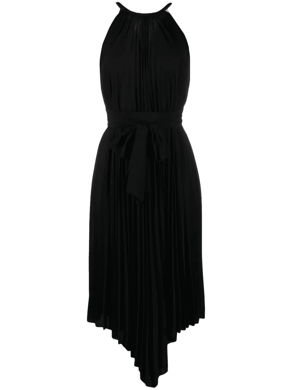 asymmetric pleated dress - Image 1