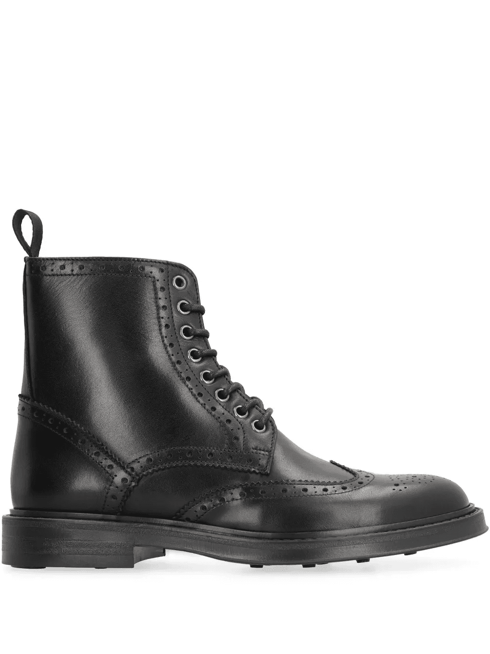 brogue-detail lace-up boots - Image 1