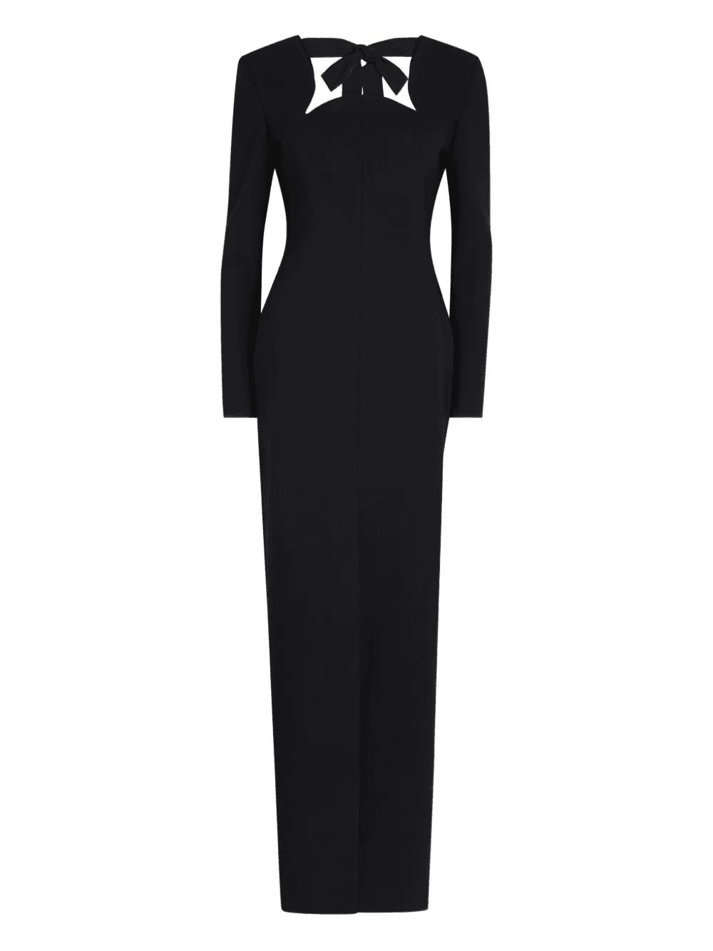 Zari bow-detail dress - Image 1