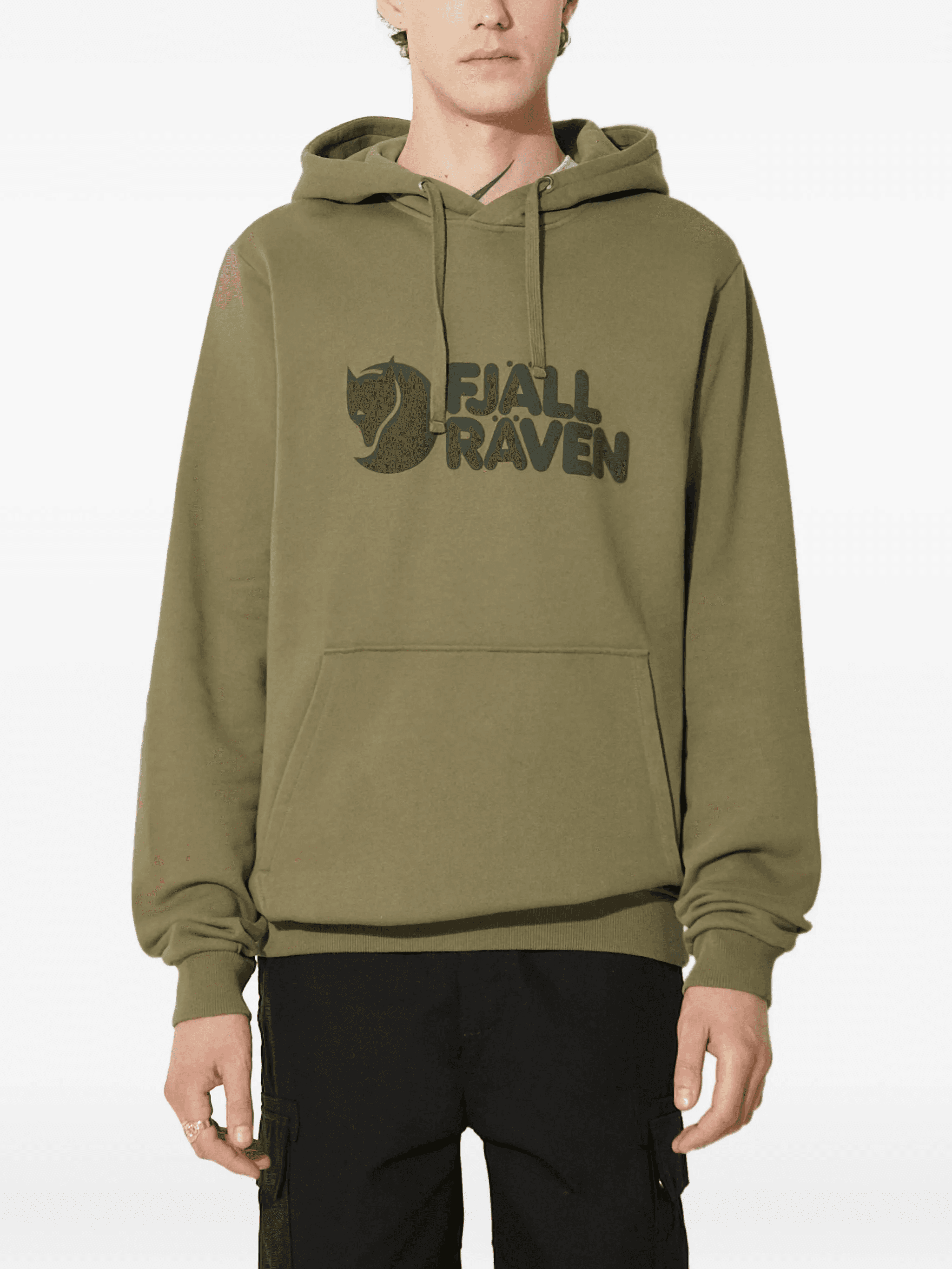 logo-detail hoodie - Image 1