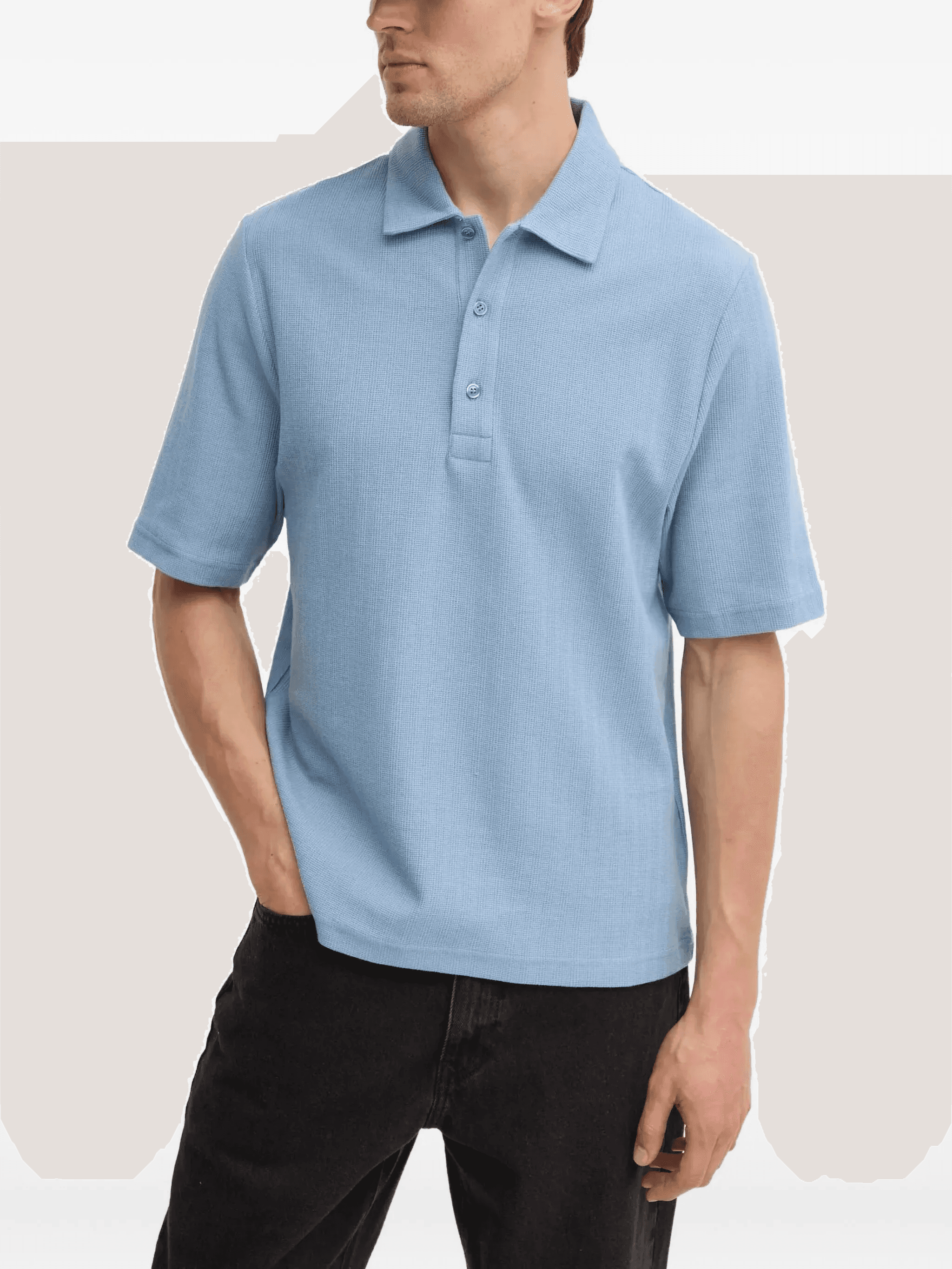cotton polo shirt - Image 1