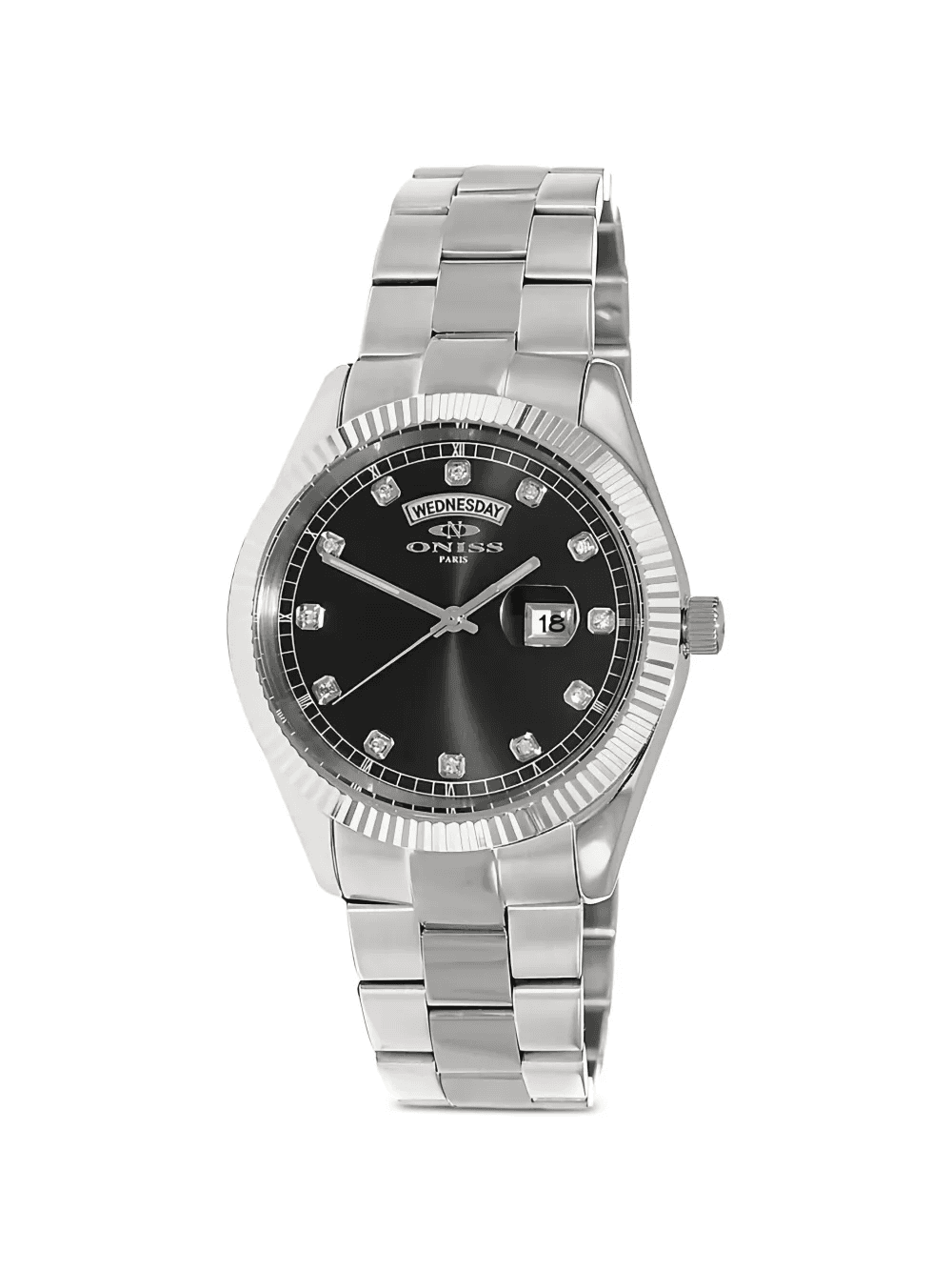 Admiral 42mm fluted-bezel watch - Image 1