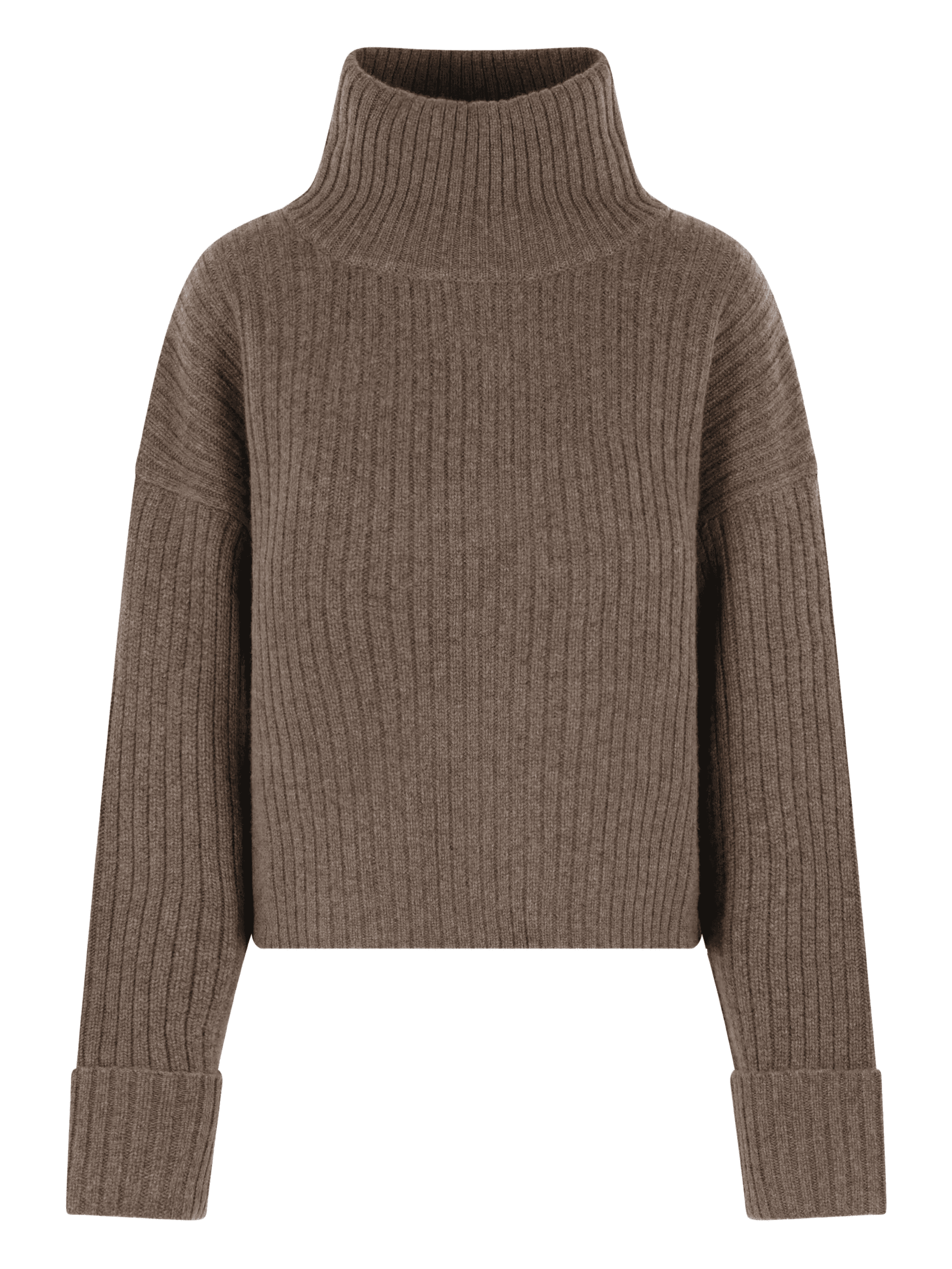 ribbed roll-neck sweater - Image 1