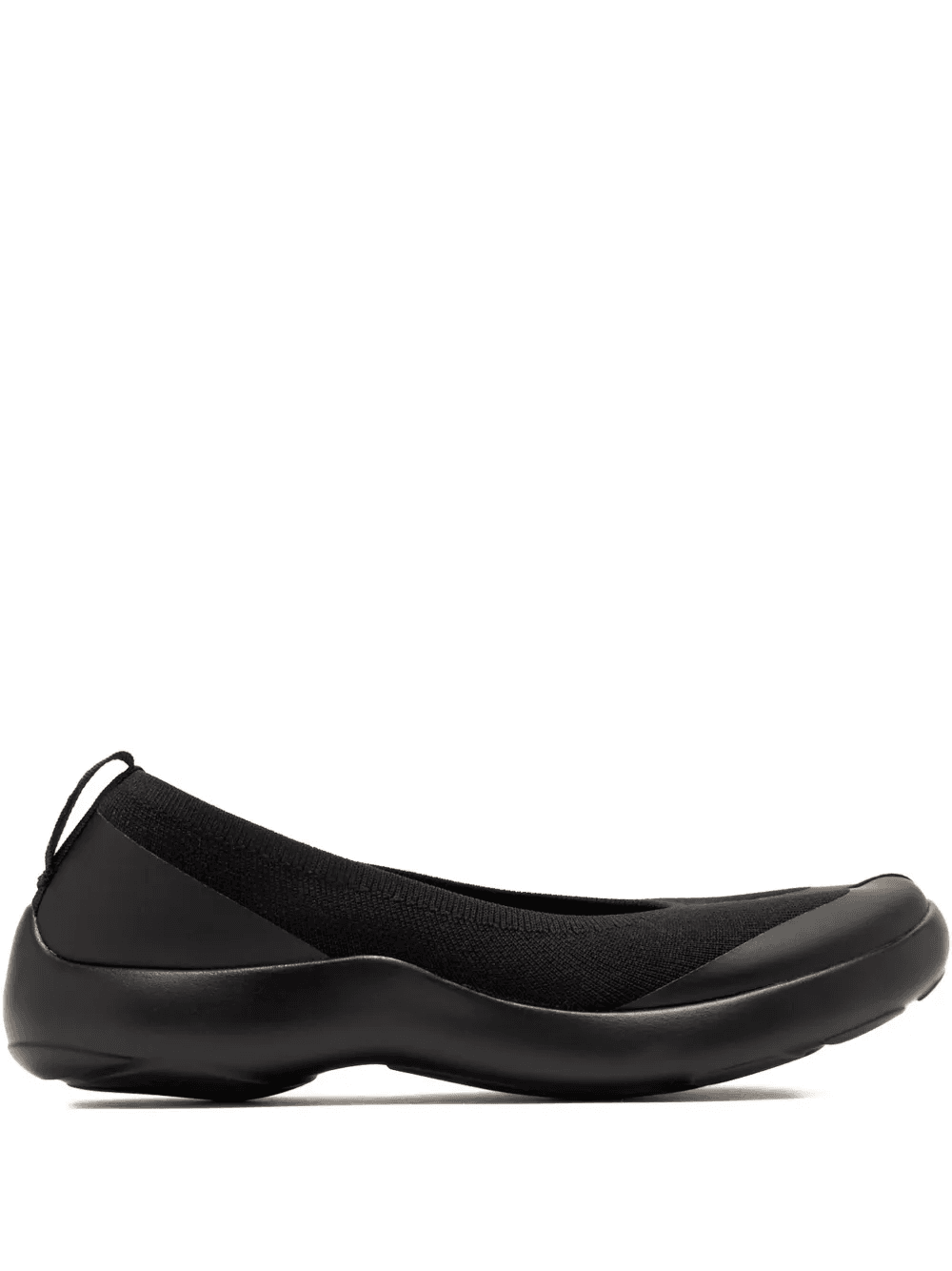 tabi-toe knitted ballet flats - Image 1