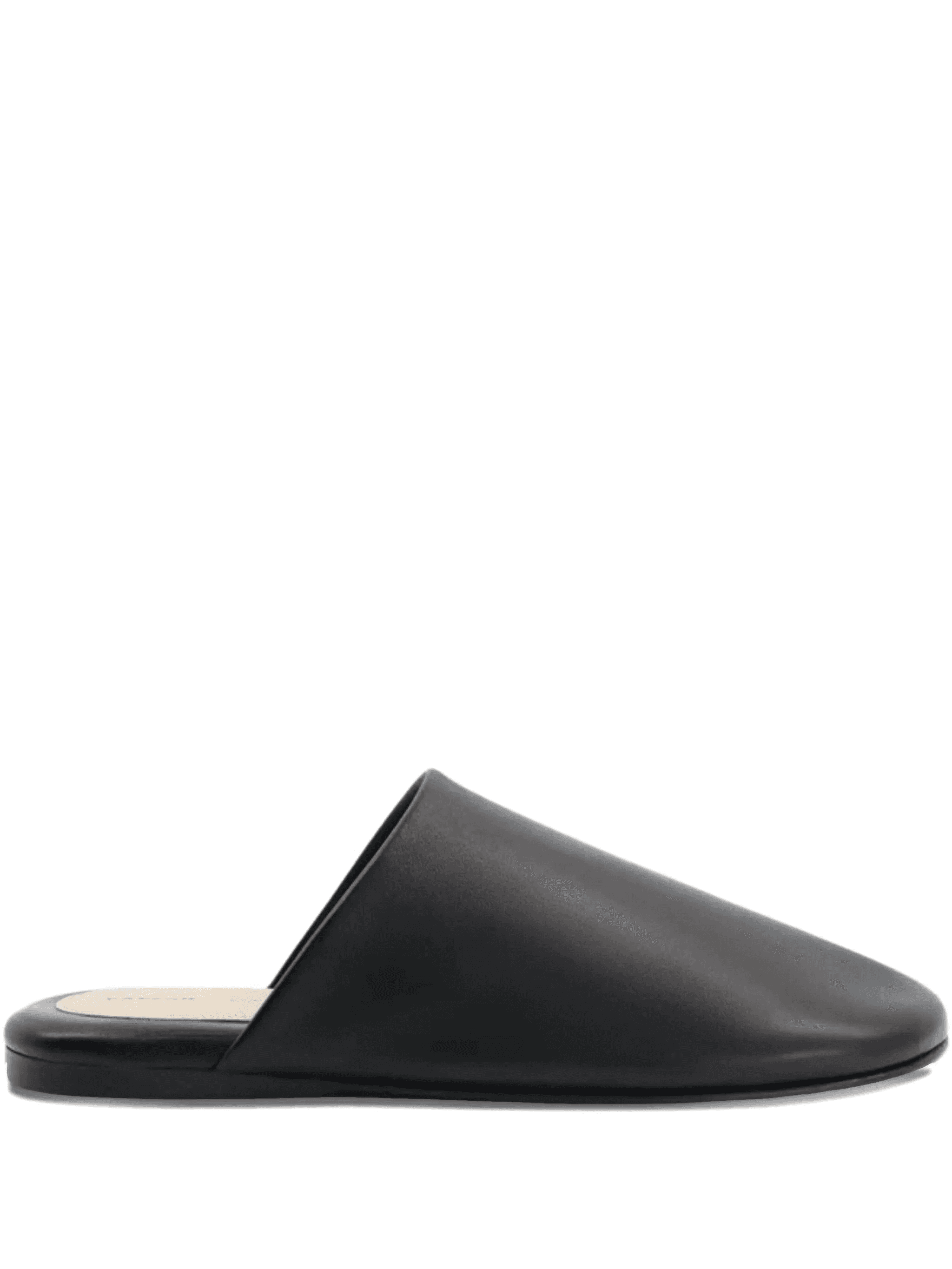 leather flat mules - Image 1