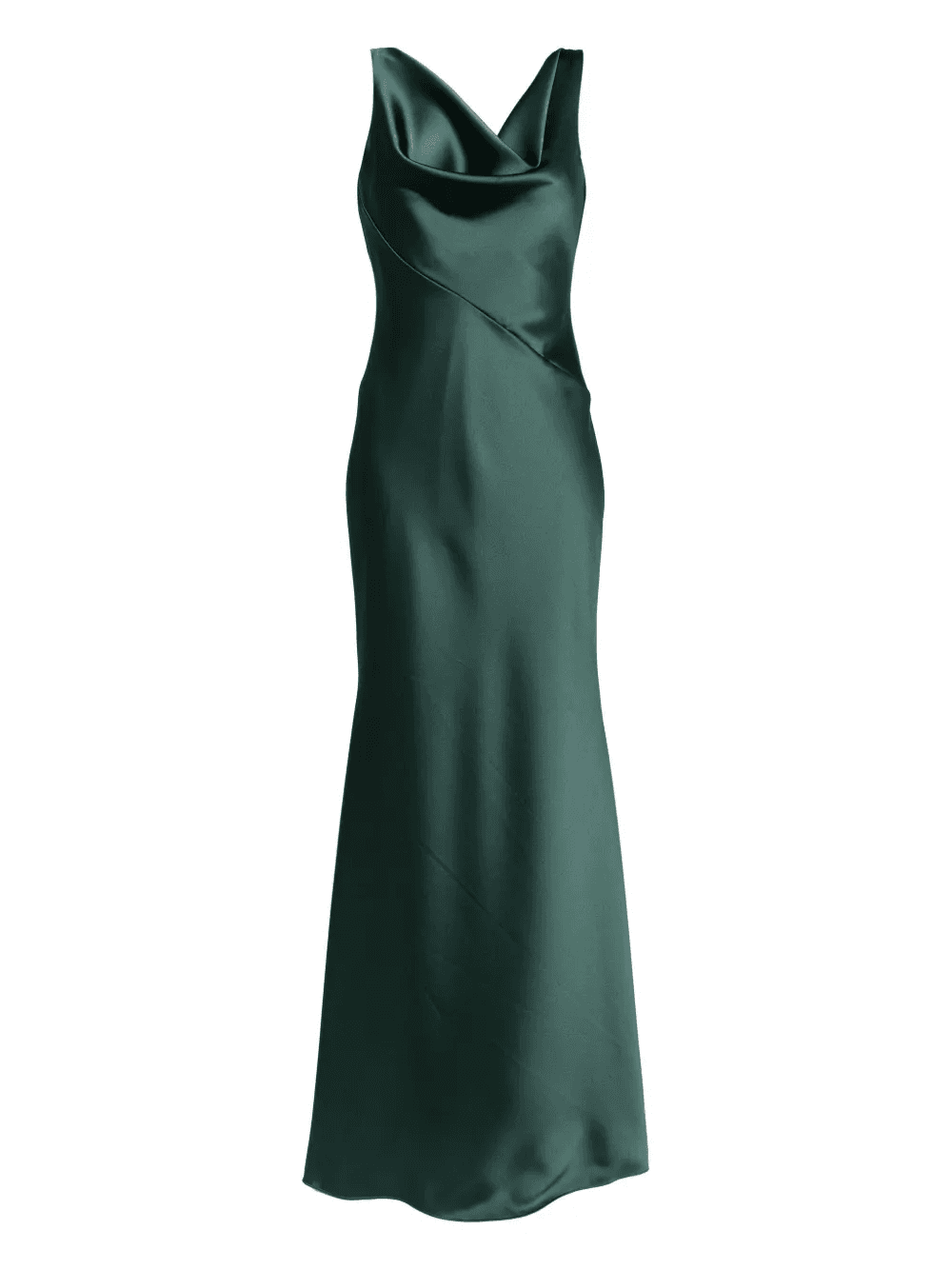 bias-cut cowl-neck dress - Image 1