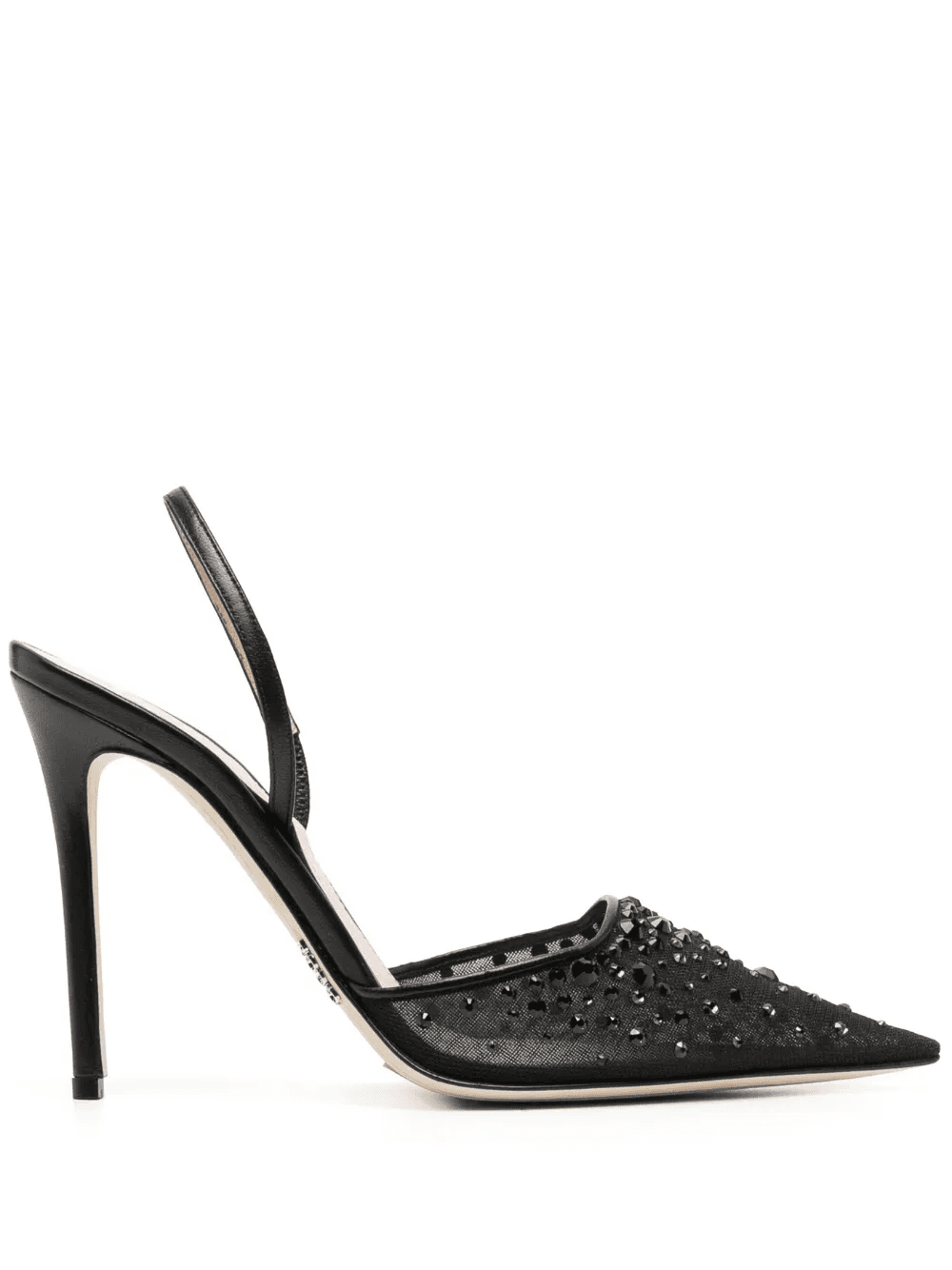 crystal-embellished pumps - Image 1