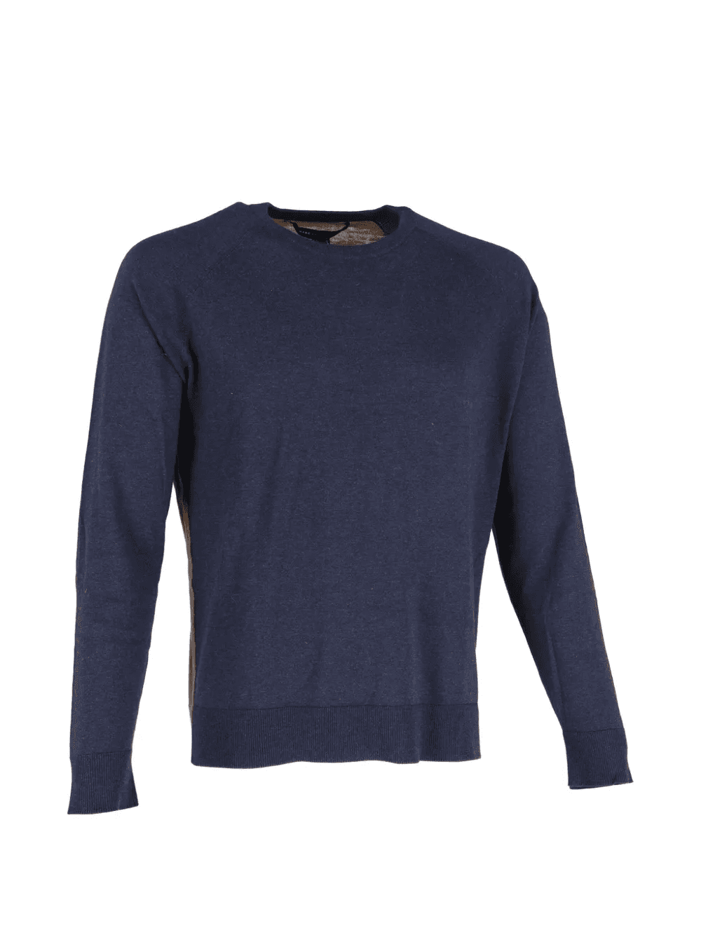 two-tone crew-neck sweater - Image 1