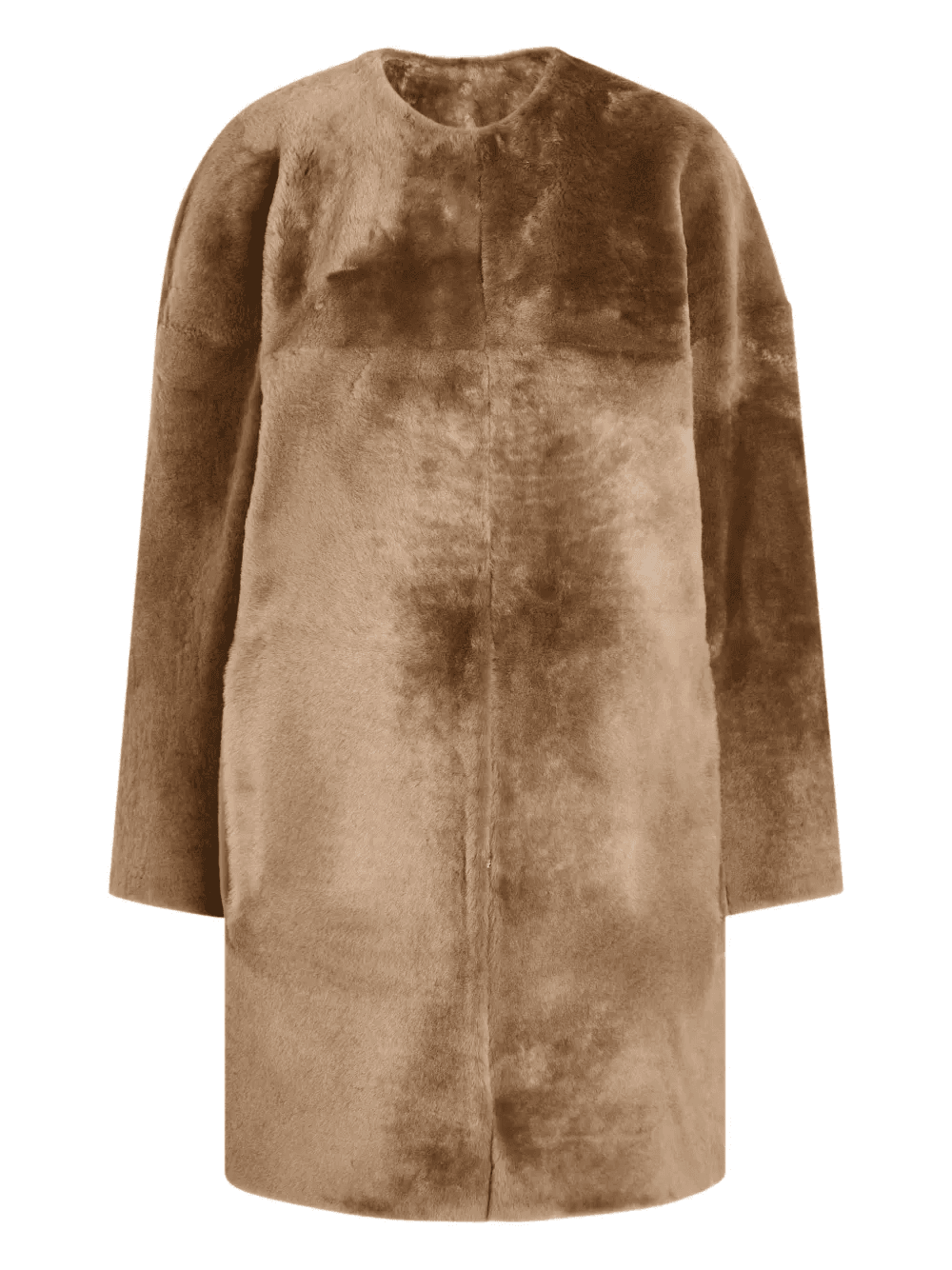 panelled oversized coat - Image 1
