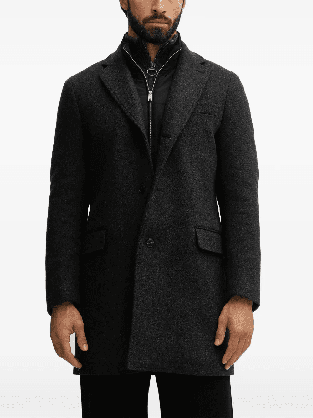 button-up coat - Image 1