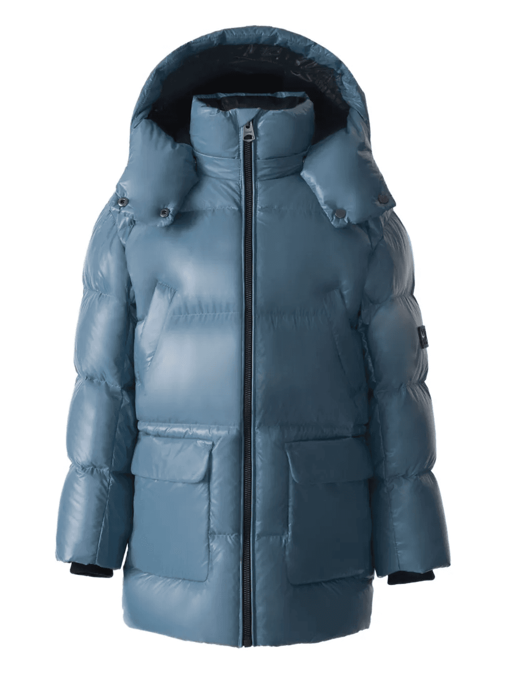 hooded puffer jacket - Image 1