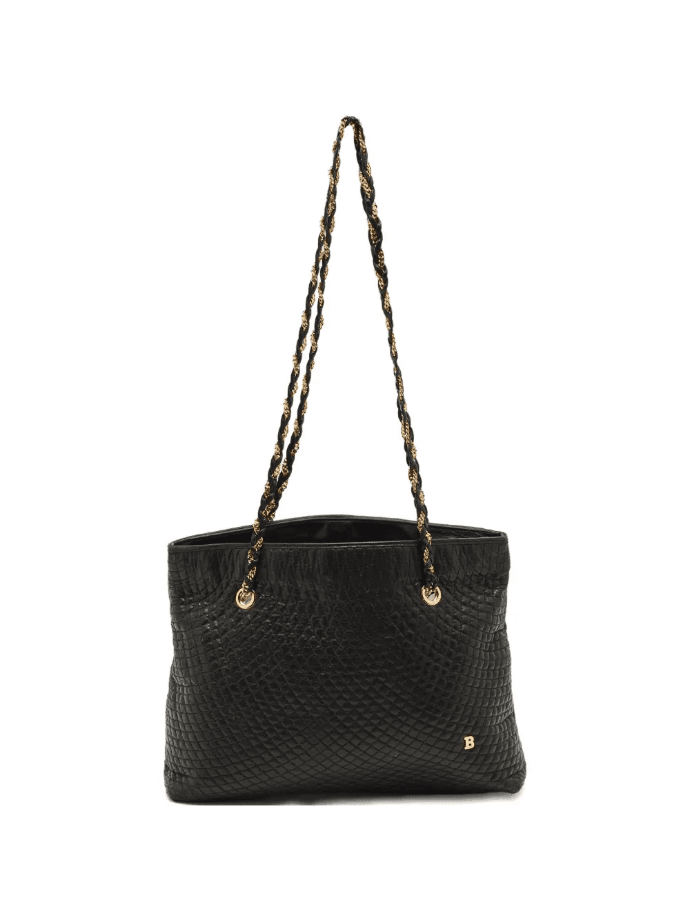 quilted chain shoulder bag - Image 1