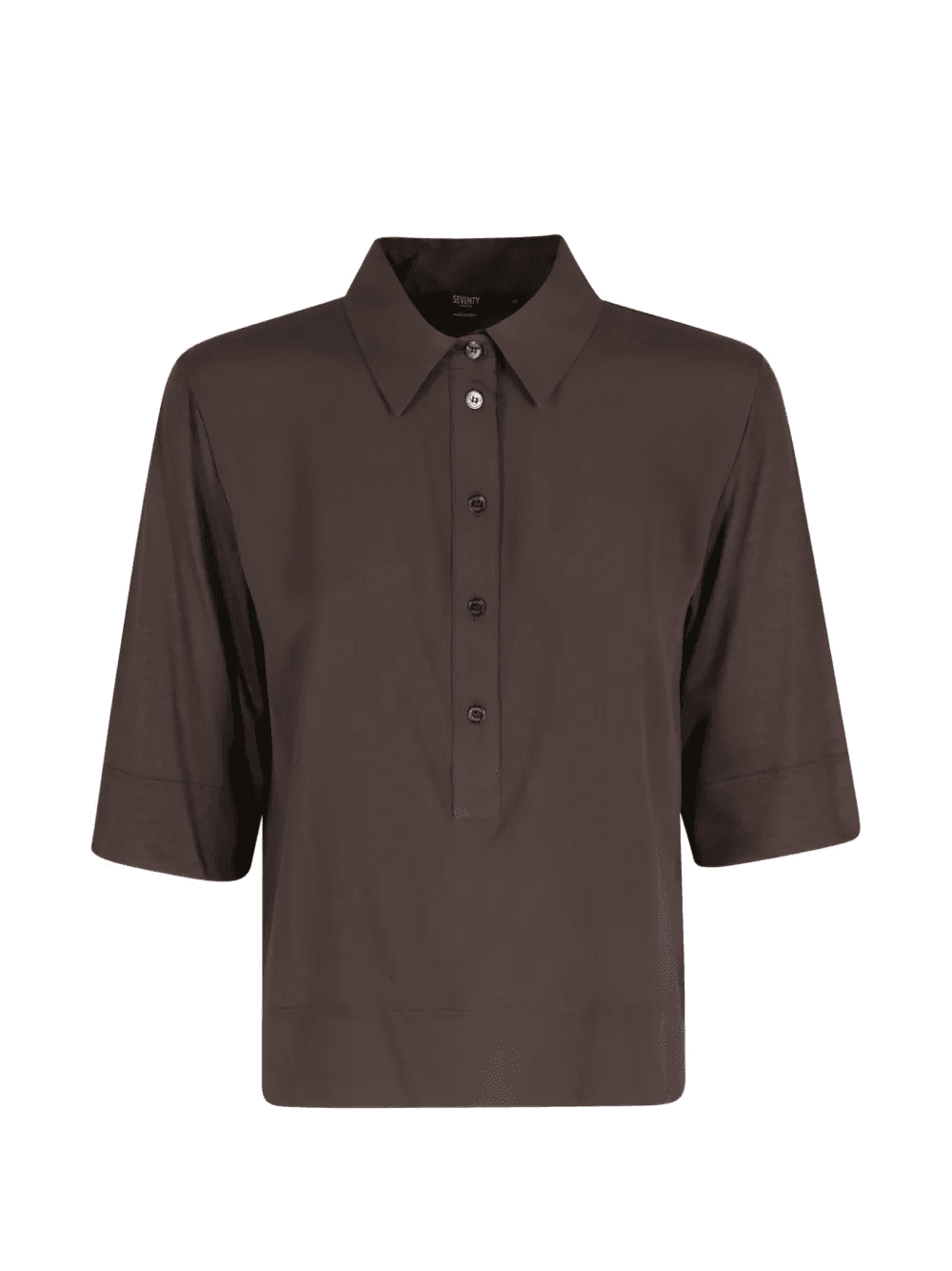 buttoned polo shirt - Image 1