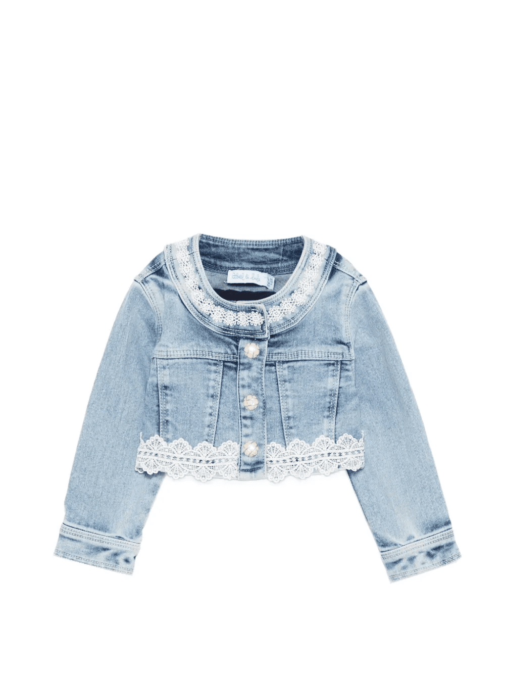 bleached lace  jacket - Image 1
