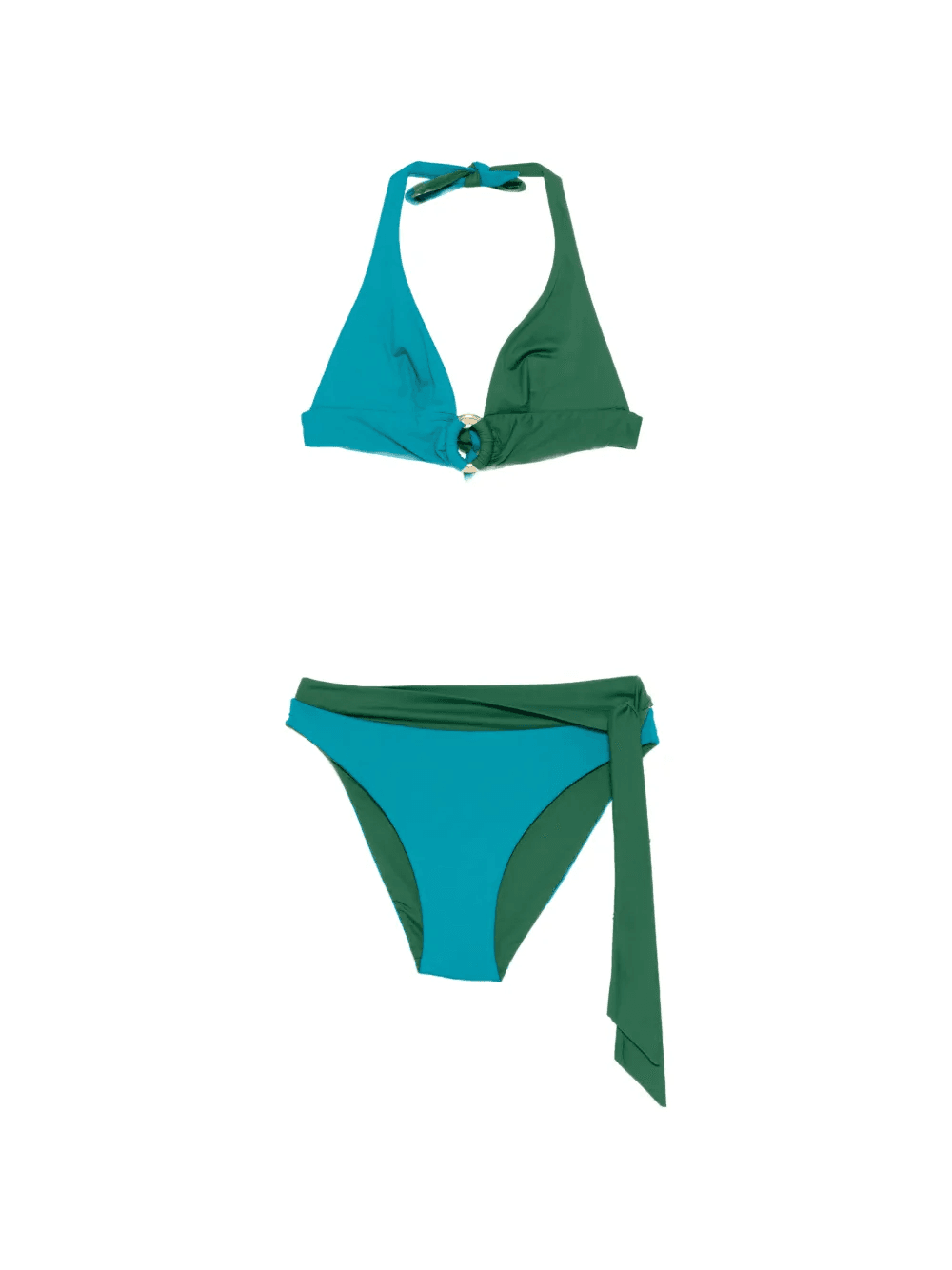 ring detail tie beachwear - Image 1