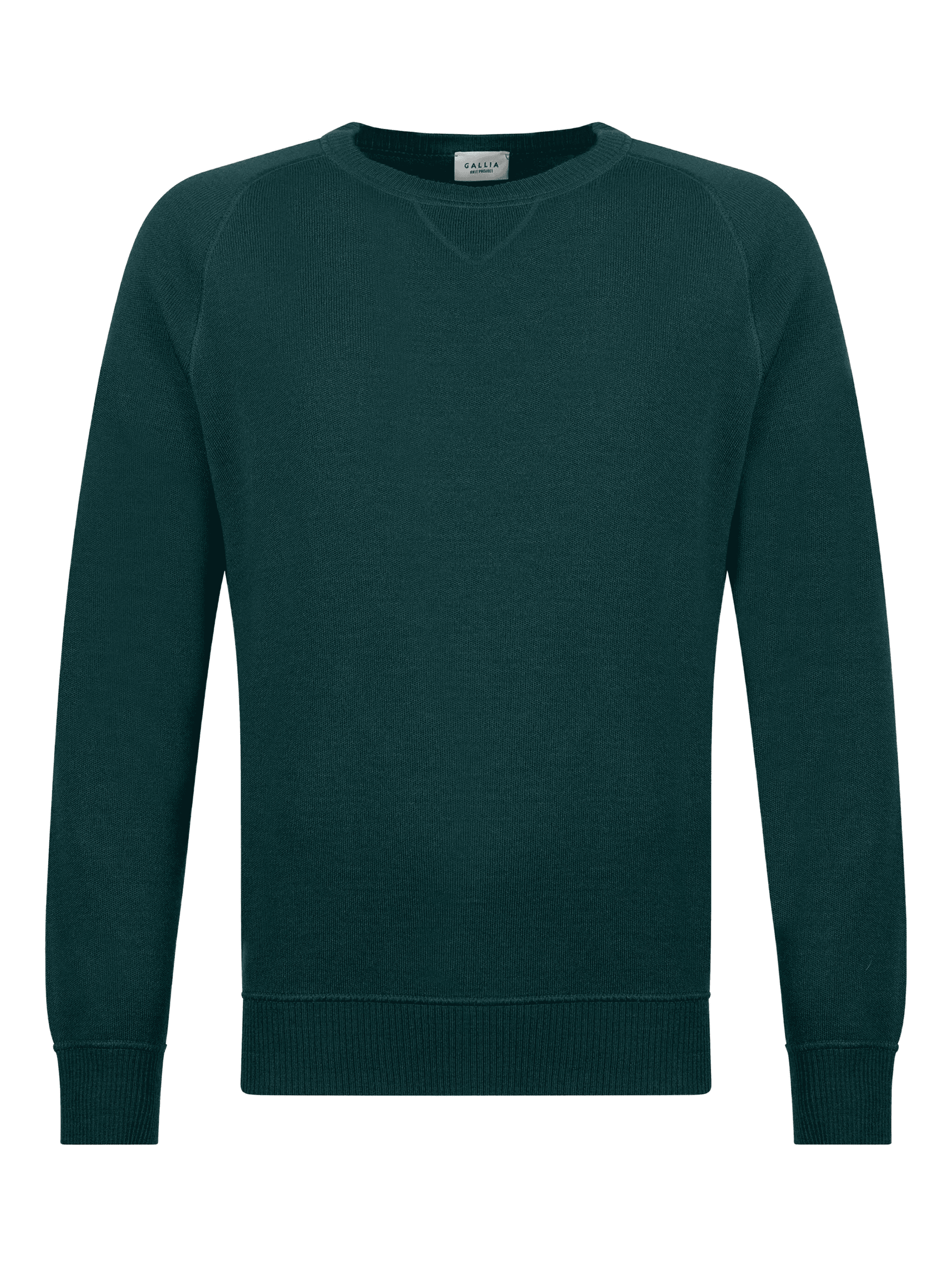 crew-neck cotton sweatshirt - Image 1