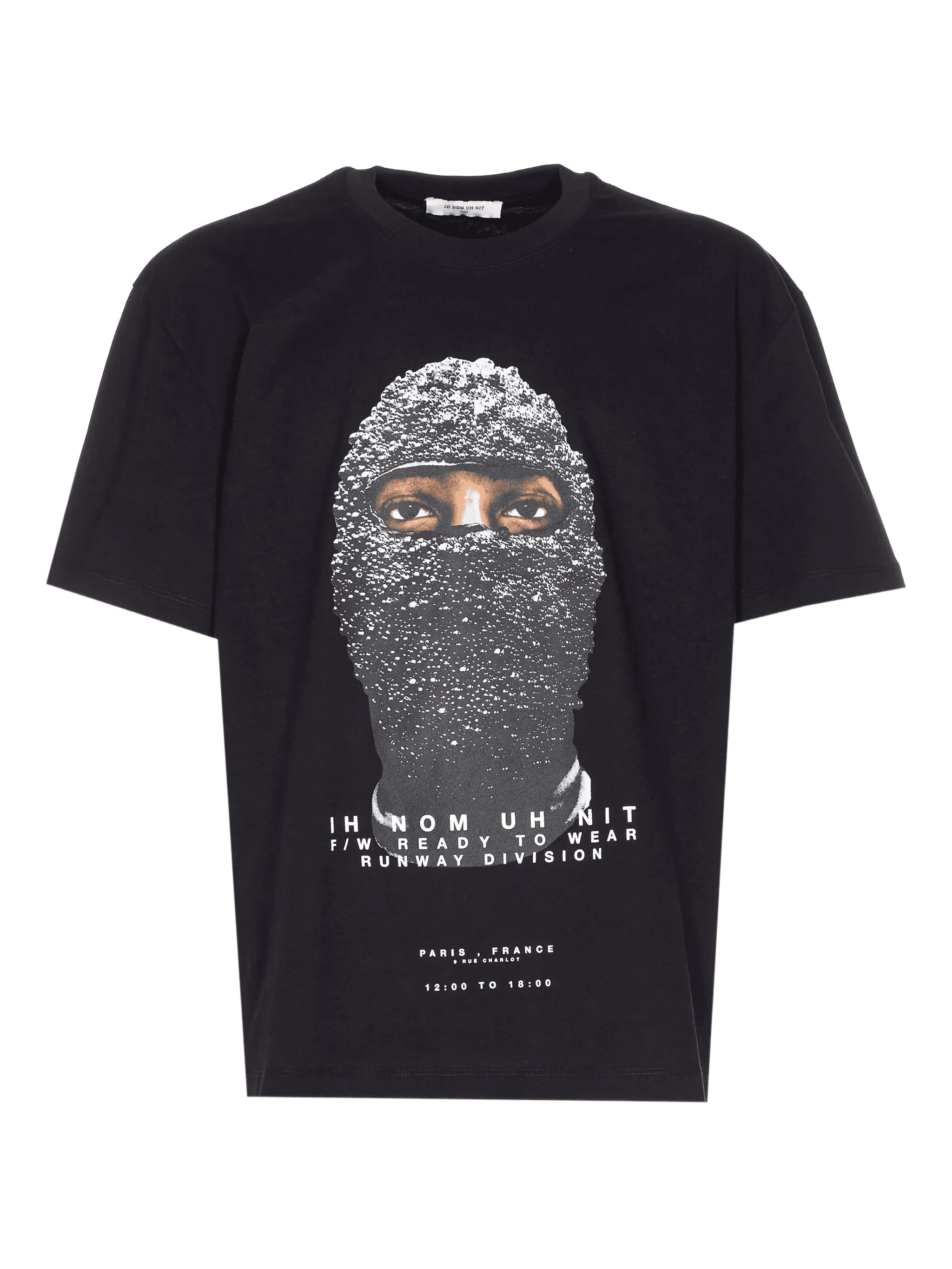 mask-print T-shirt - Image 1